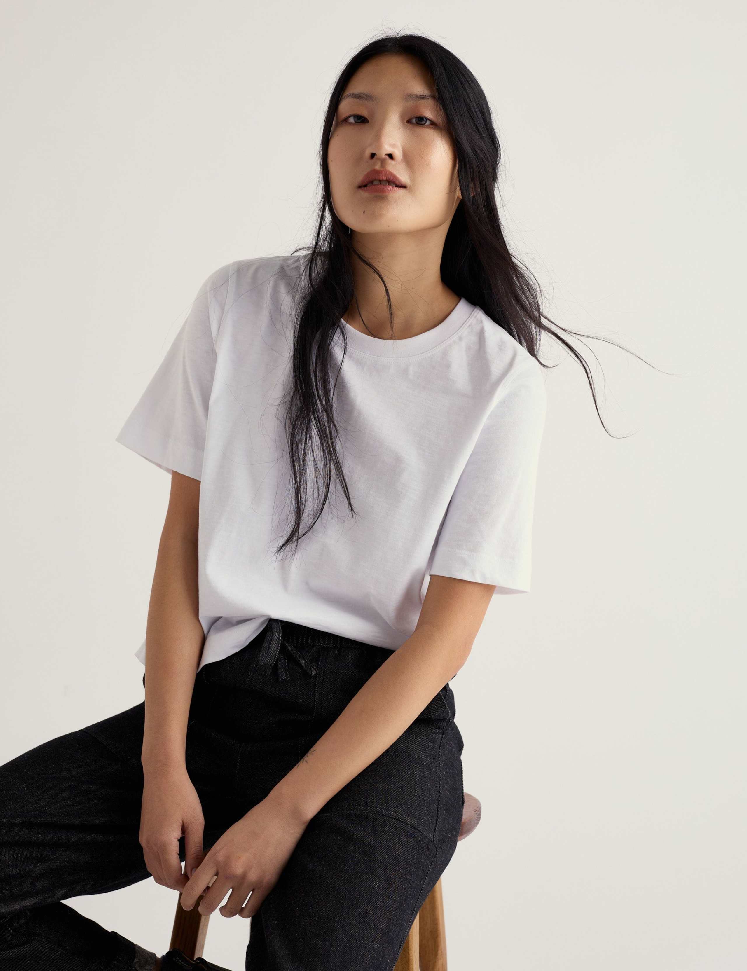 Pure Cotton Relaxed T-Shirt 4 of 5