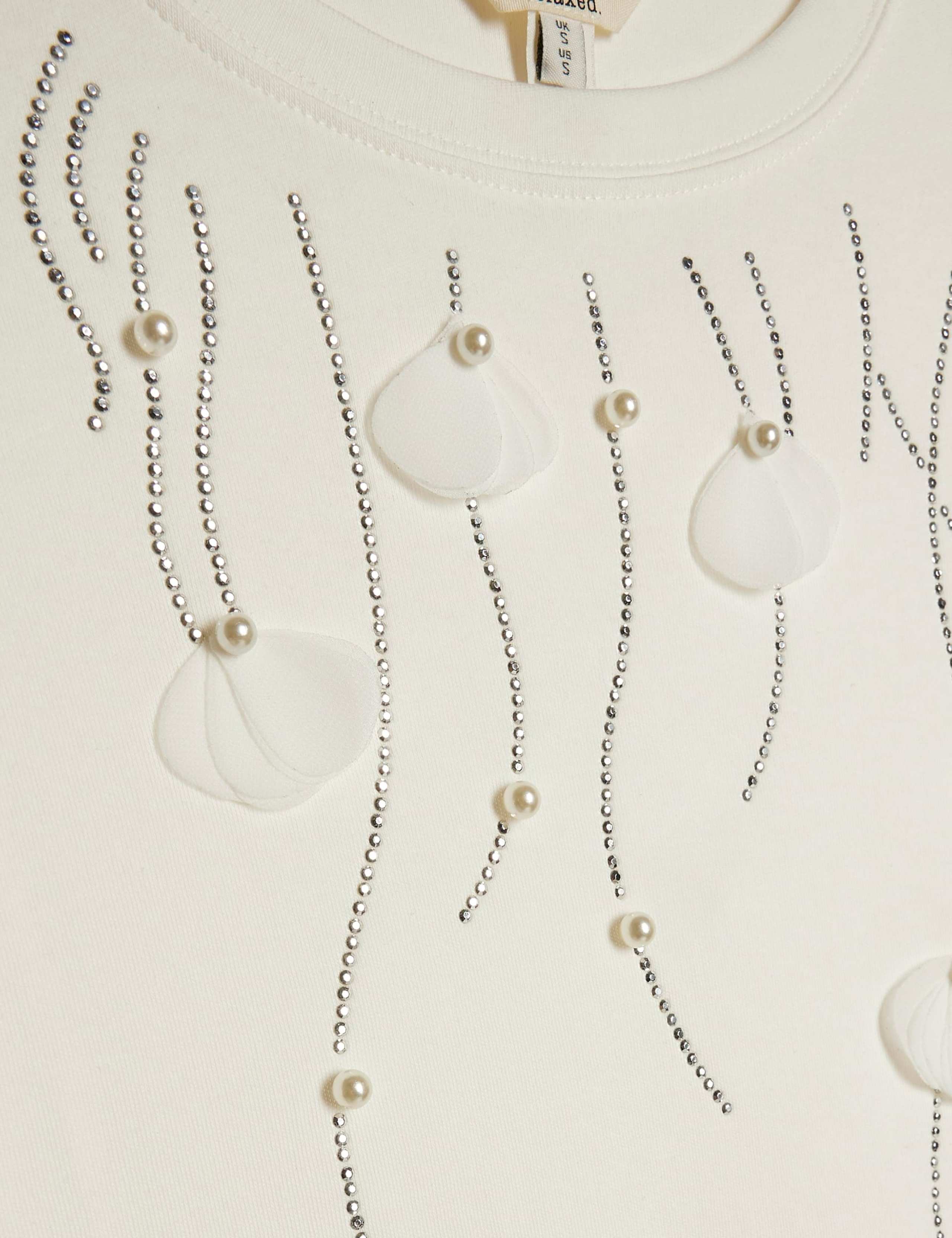 Pure Cotton Embellished T-Shirt 6 of 6