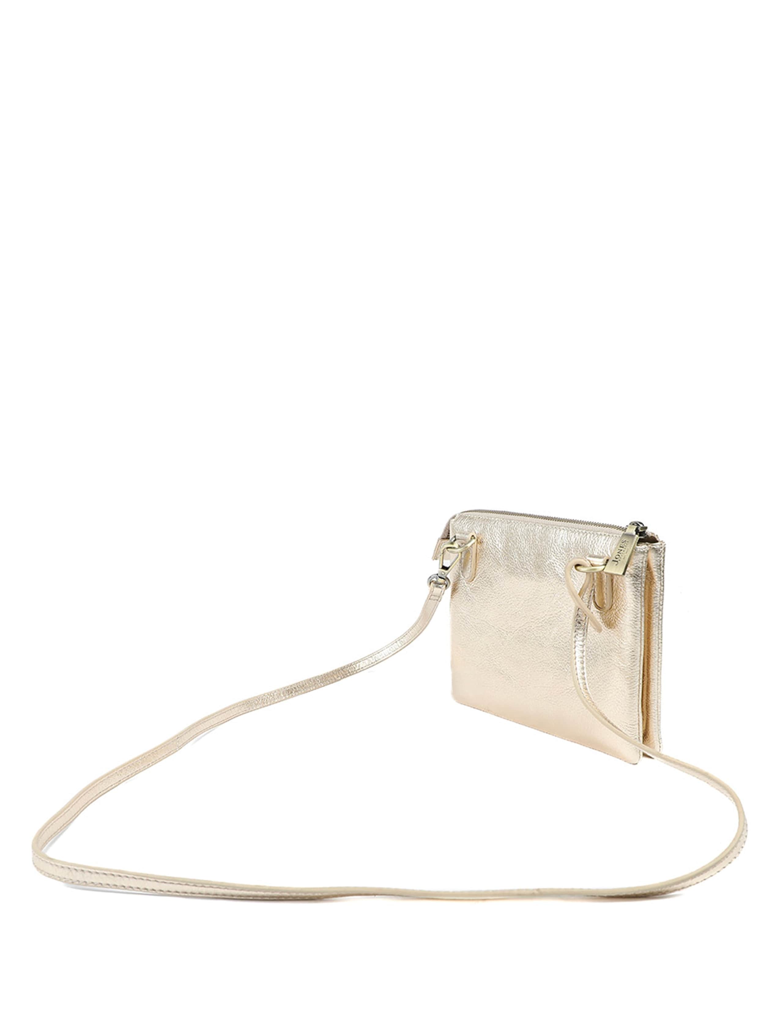 Leather Metallic Shoulder Bag 4 of 7