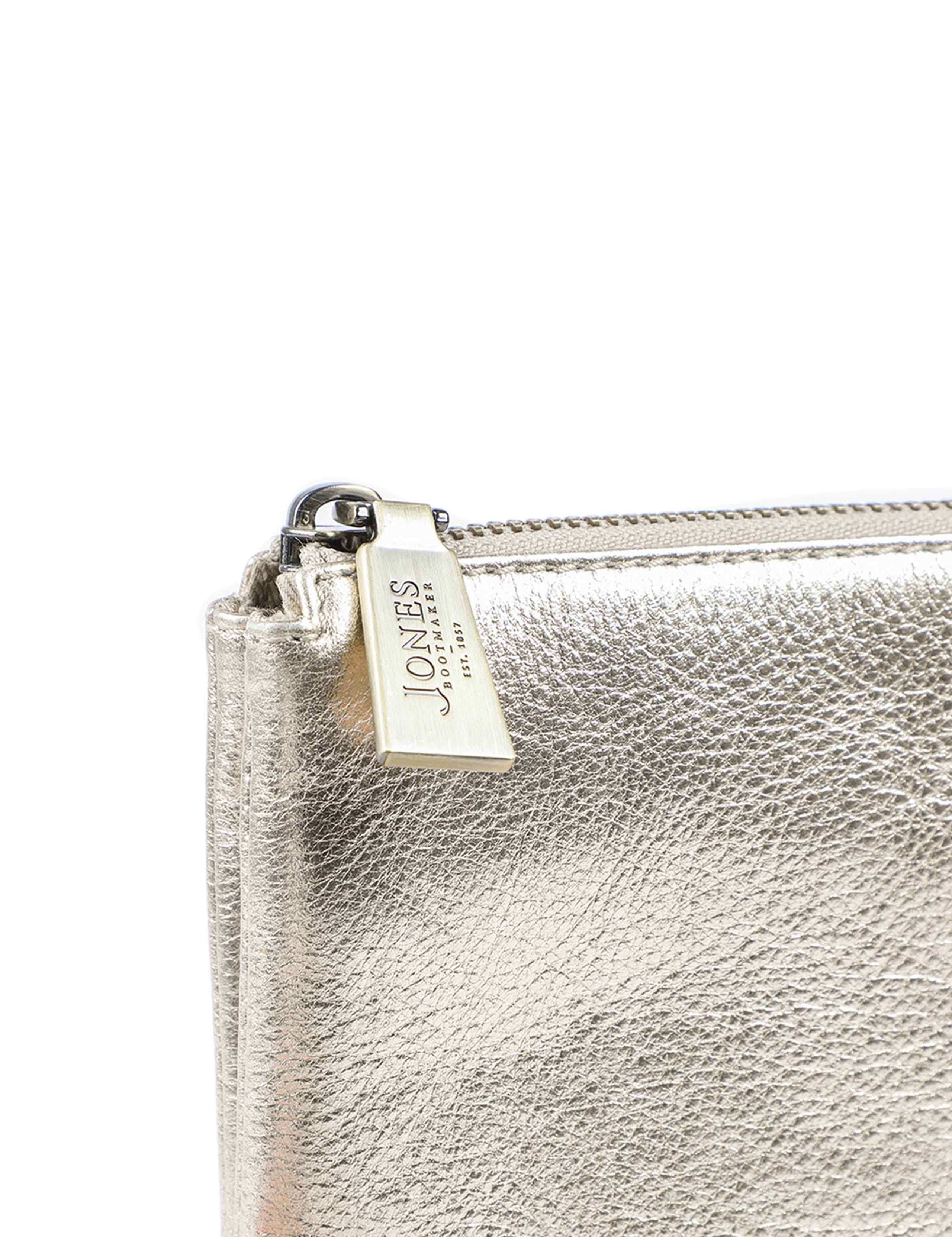 Leather Metallic Shoulder Bag 5 of 7