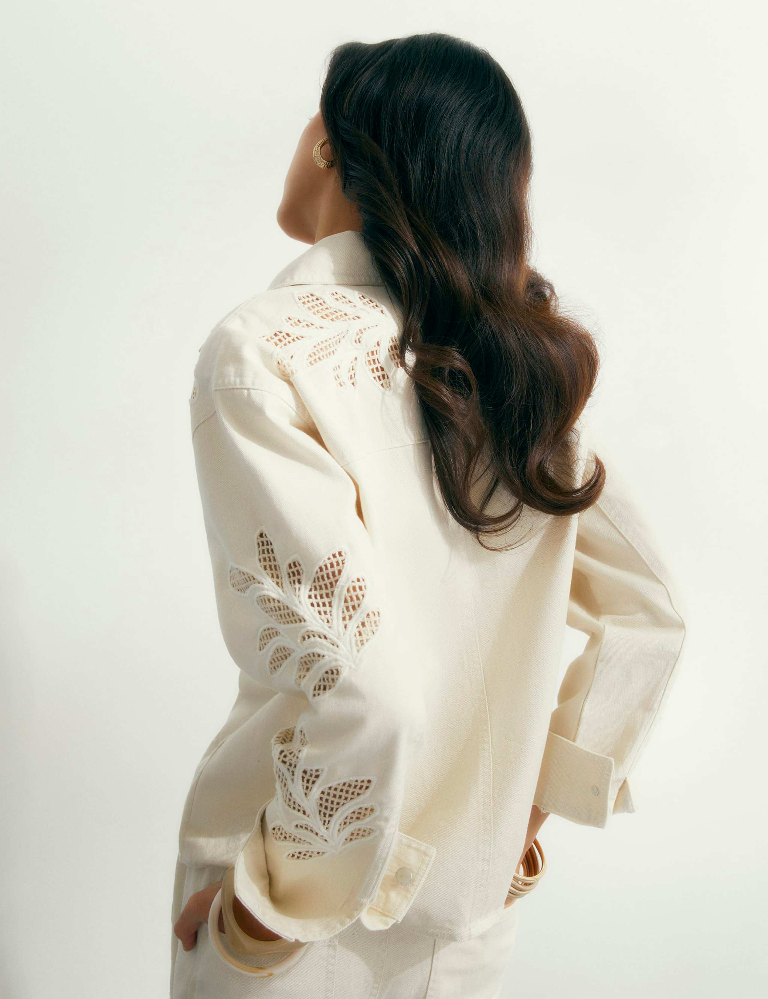 Pure Cotton Embroidered Shirt 4 of 4