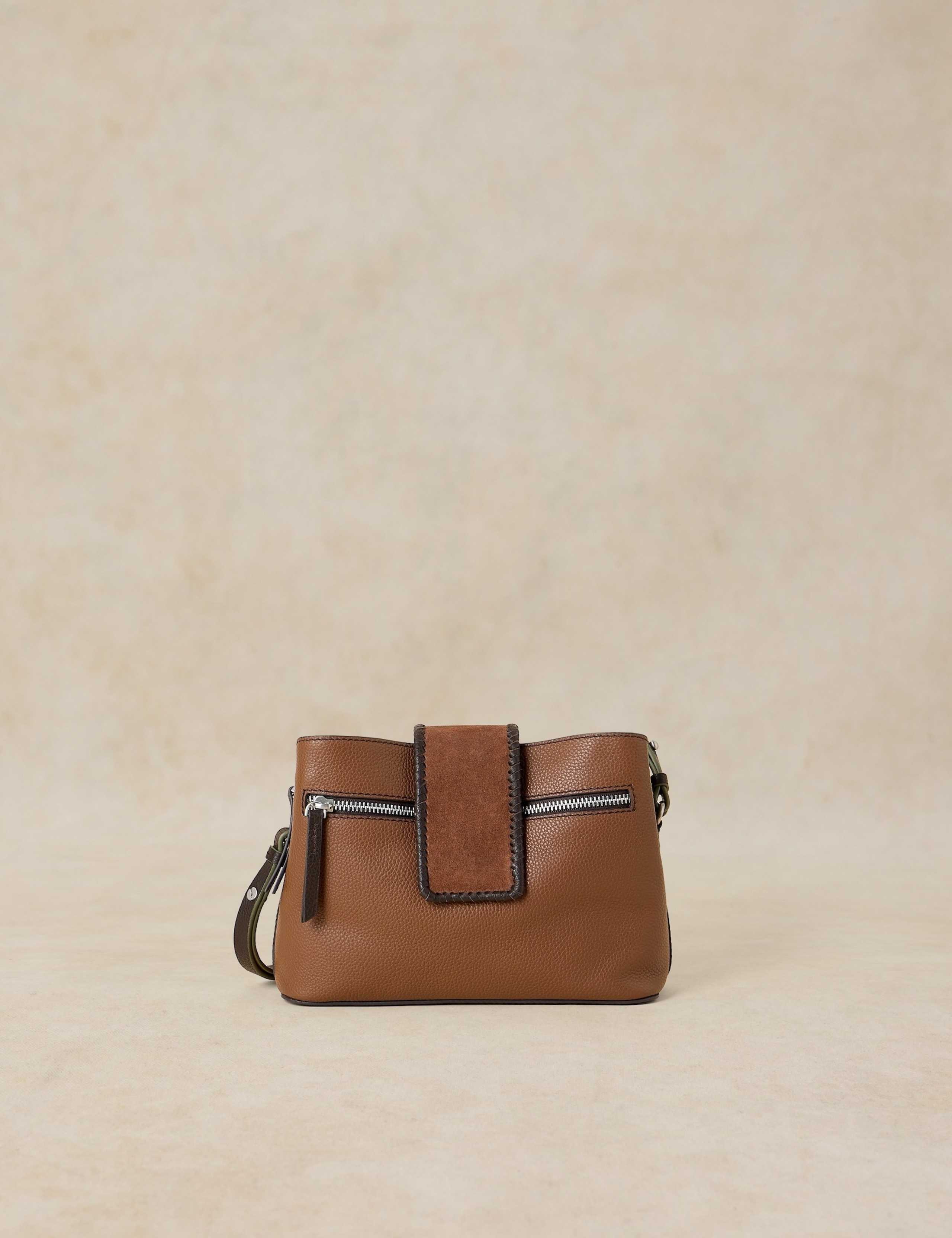 Leather Cross Body Bag 1 of 4