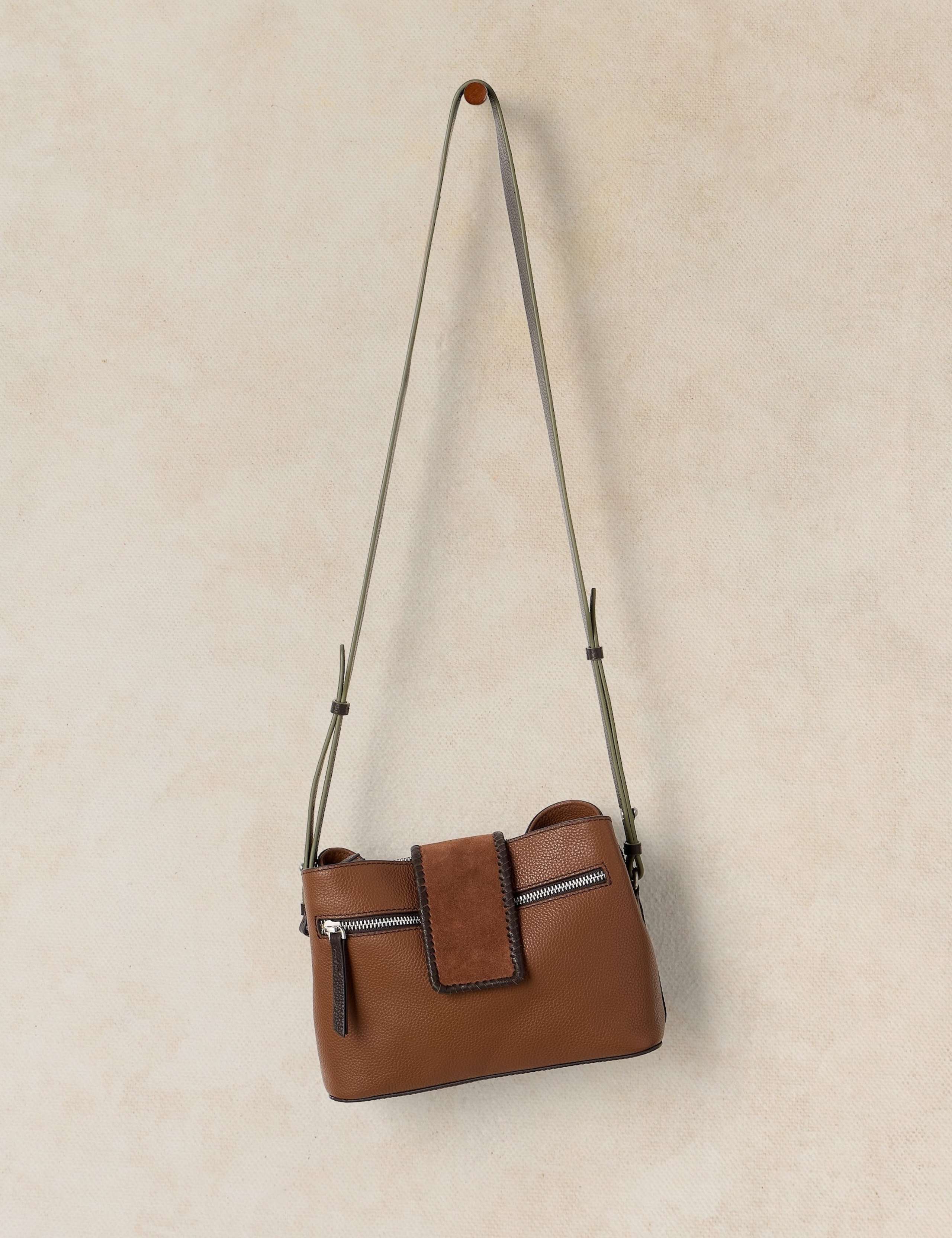 Leather Cross Body Bag 2 of 4