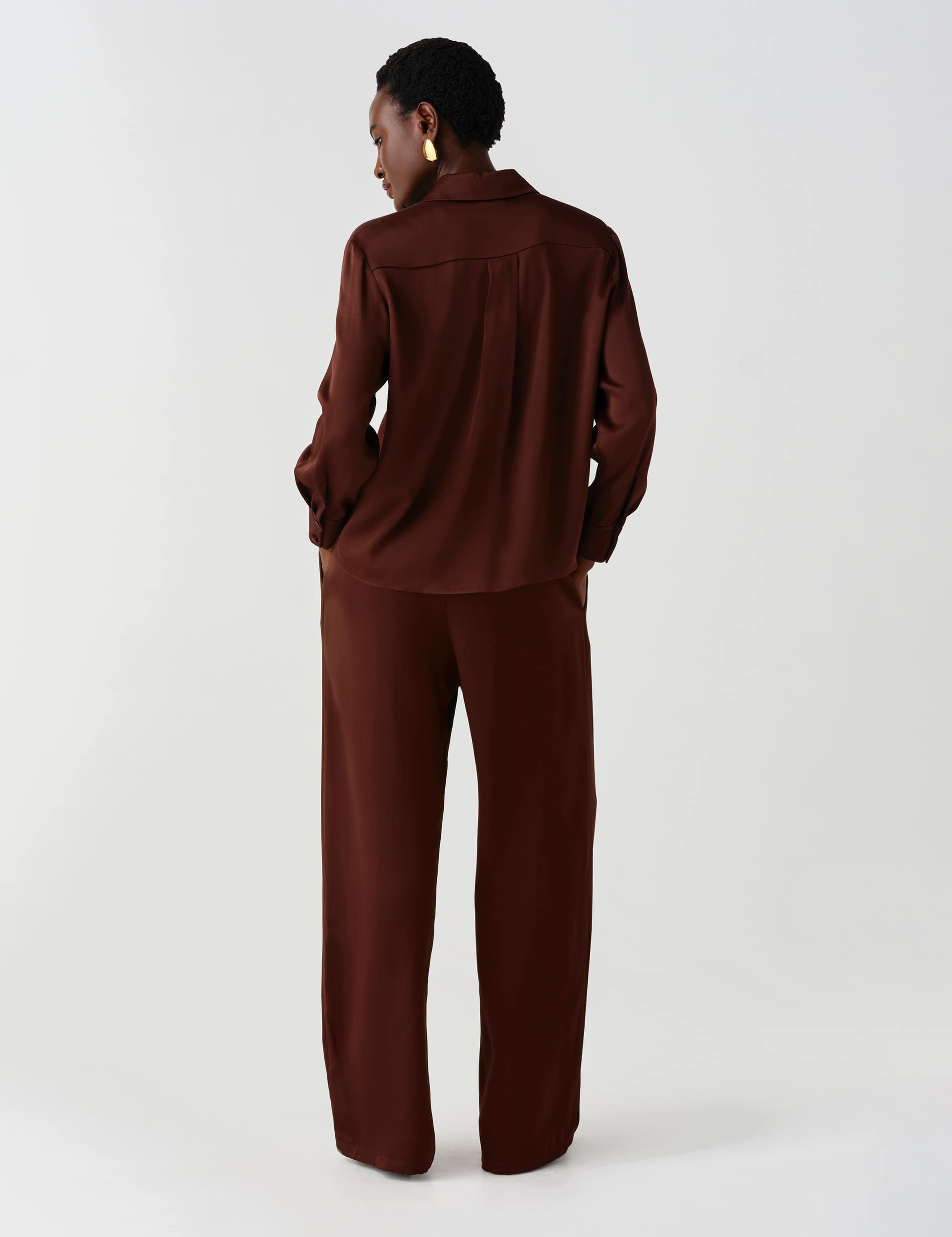 Satin Collared Shirt 11 of 11