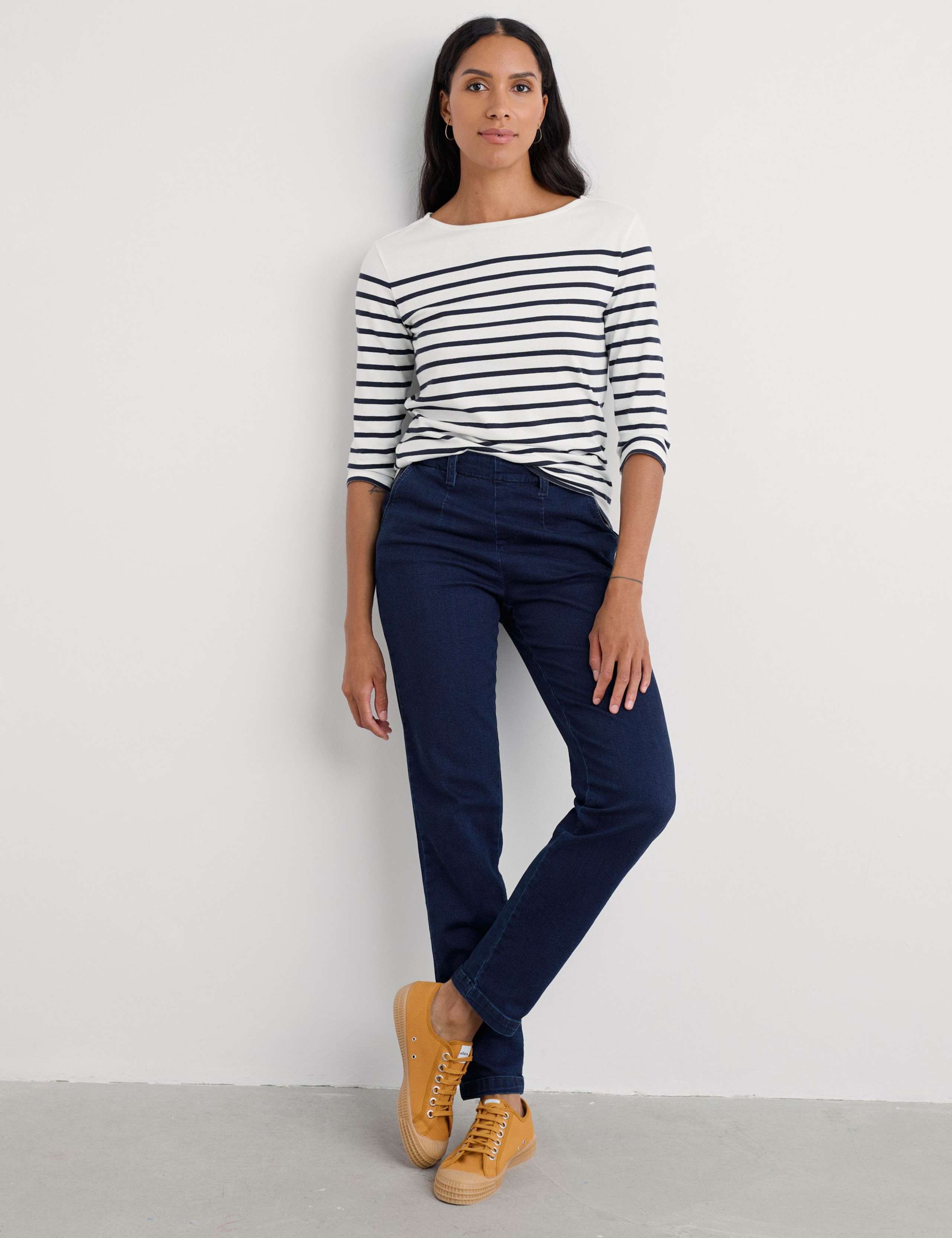 Pure Cotton Striped Top 1 of 5