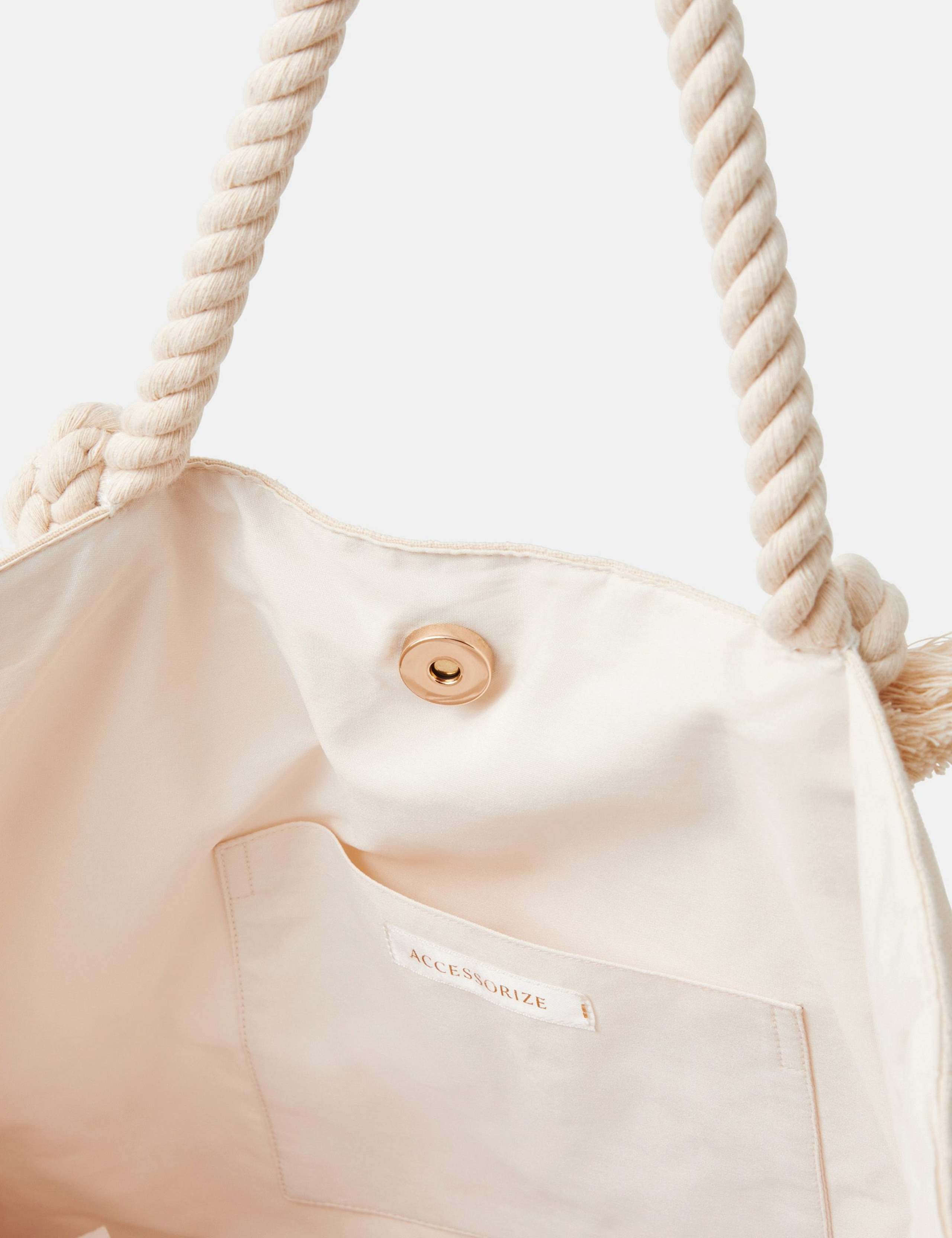 Pure Cotton Embroidered Shoulder Bag 3 of 5