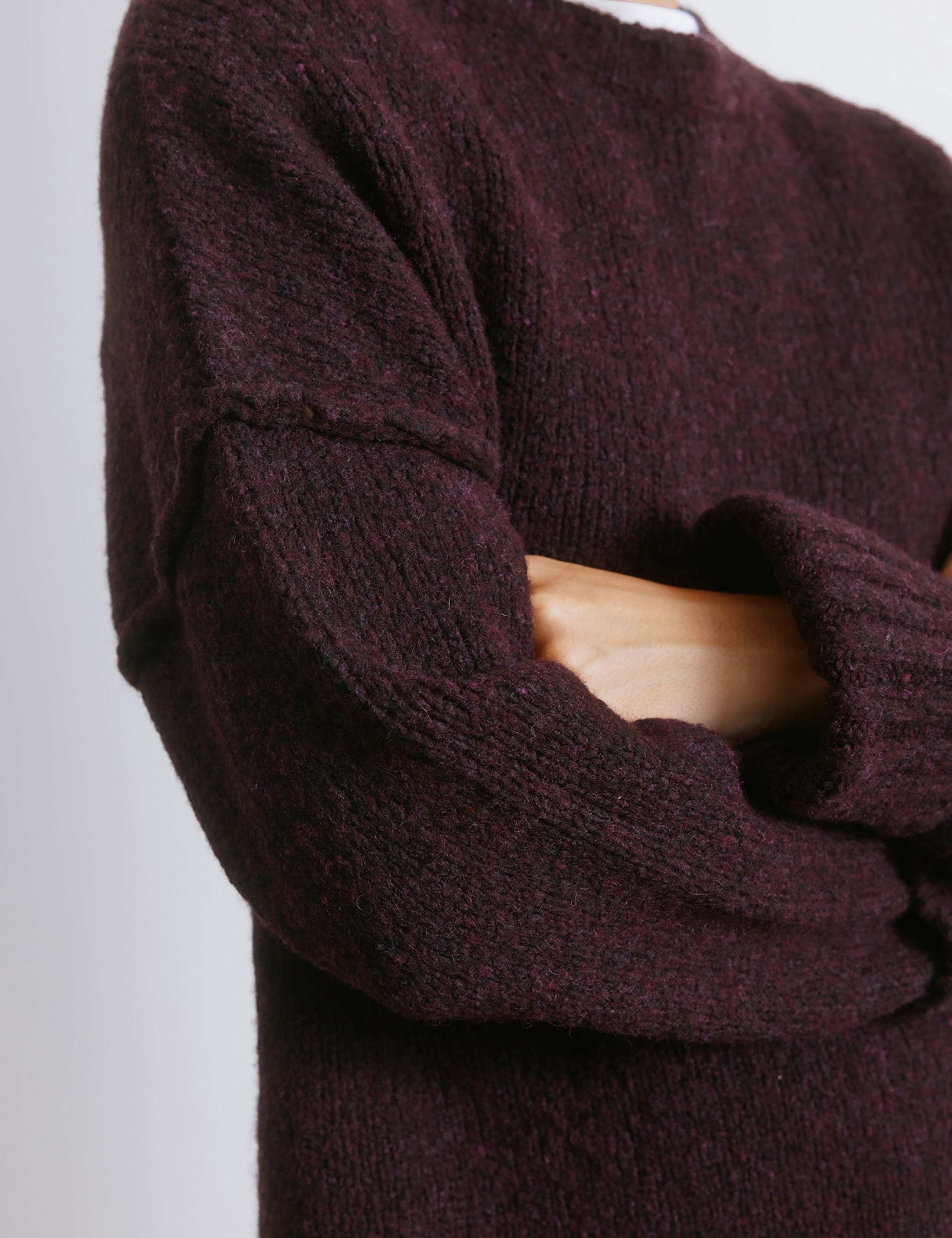 Wool Blend Stitch Detail Jumper 4 of 4