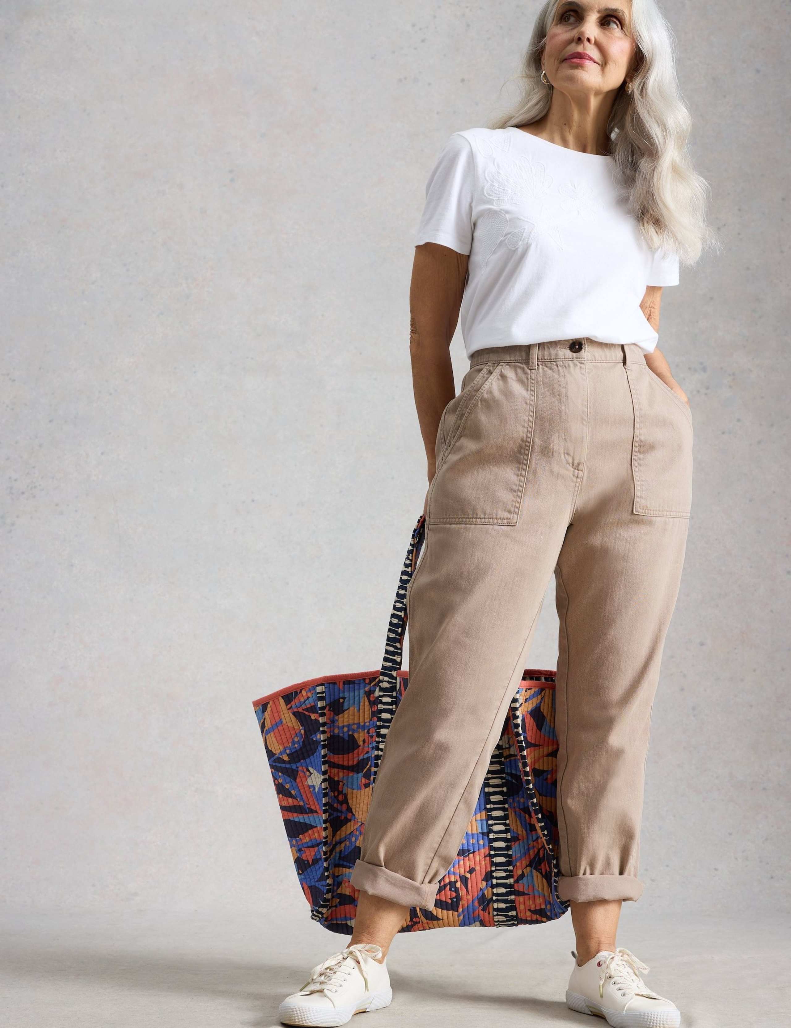 Mid Rise Carrot Leg Jeans 5 of 6