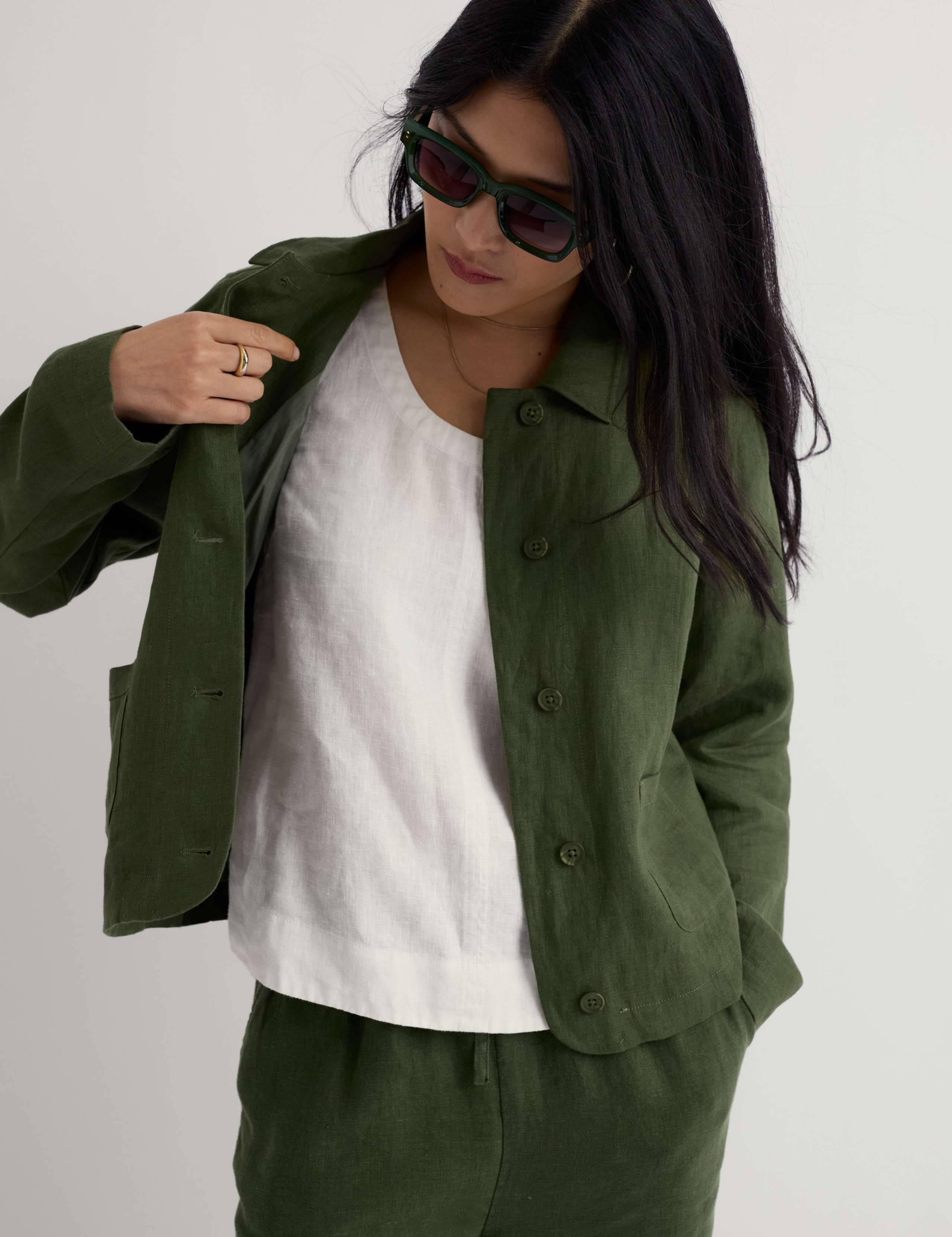 Pure Linen Jacket 3 of 5