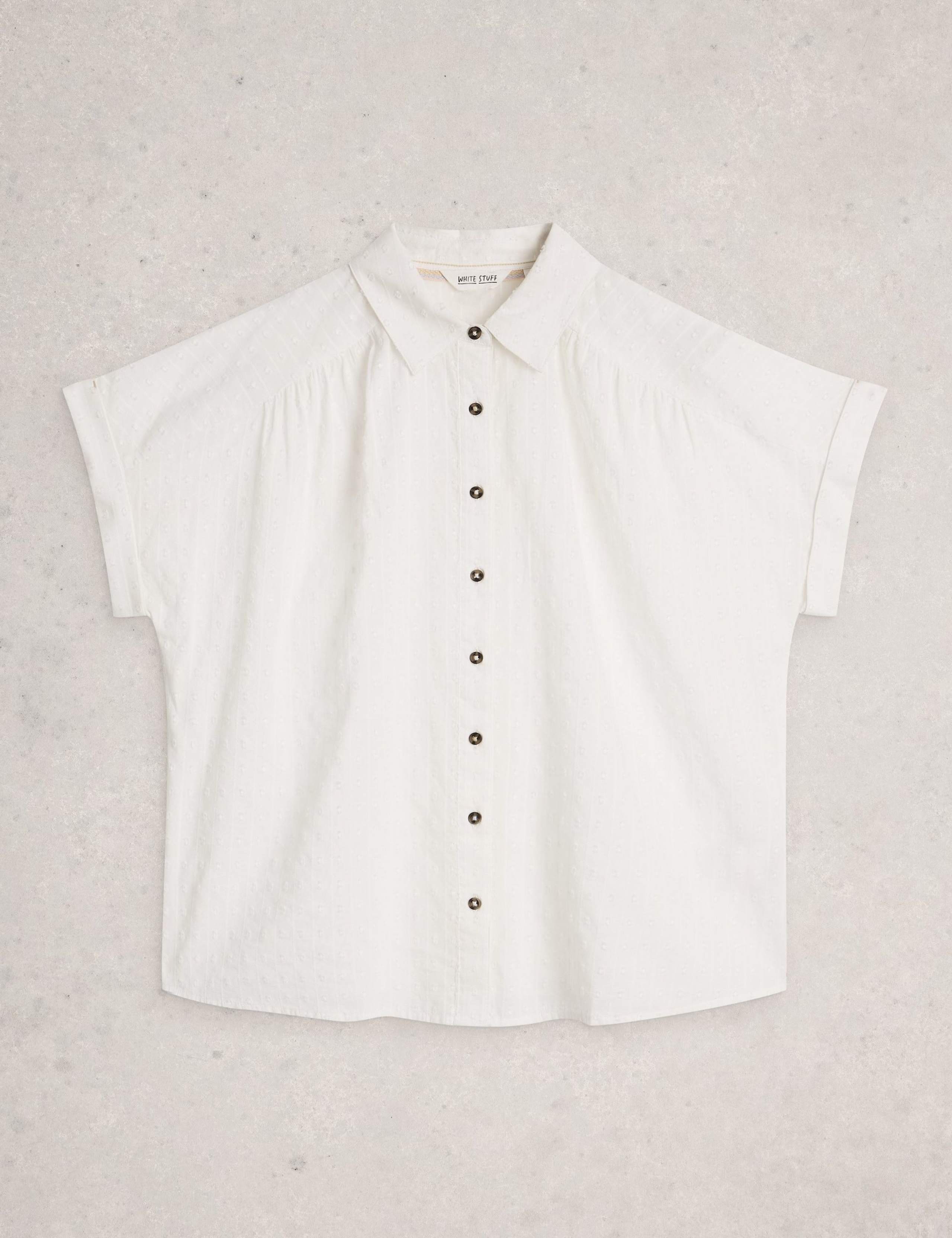 Pure Cotton Embroidered Shirt 2 of 6