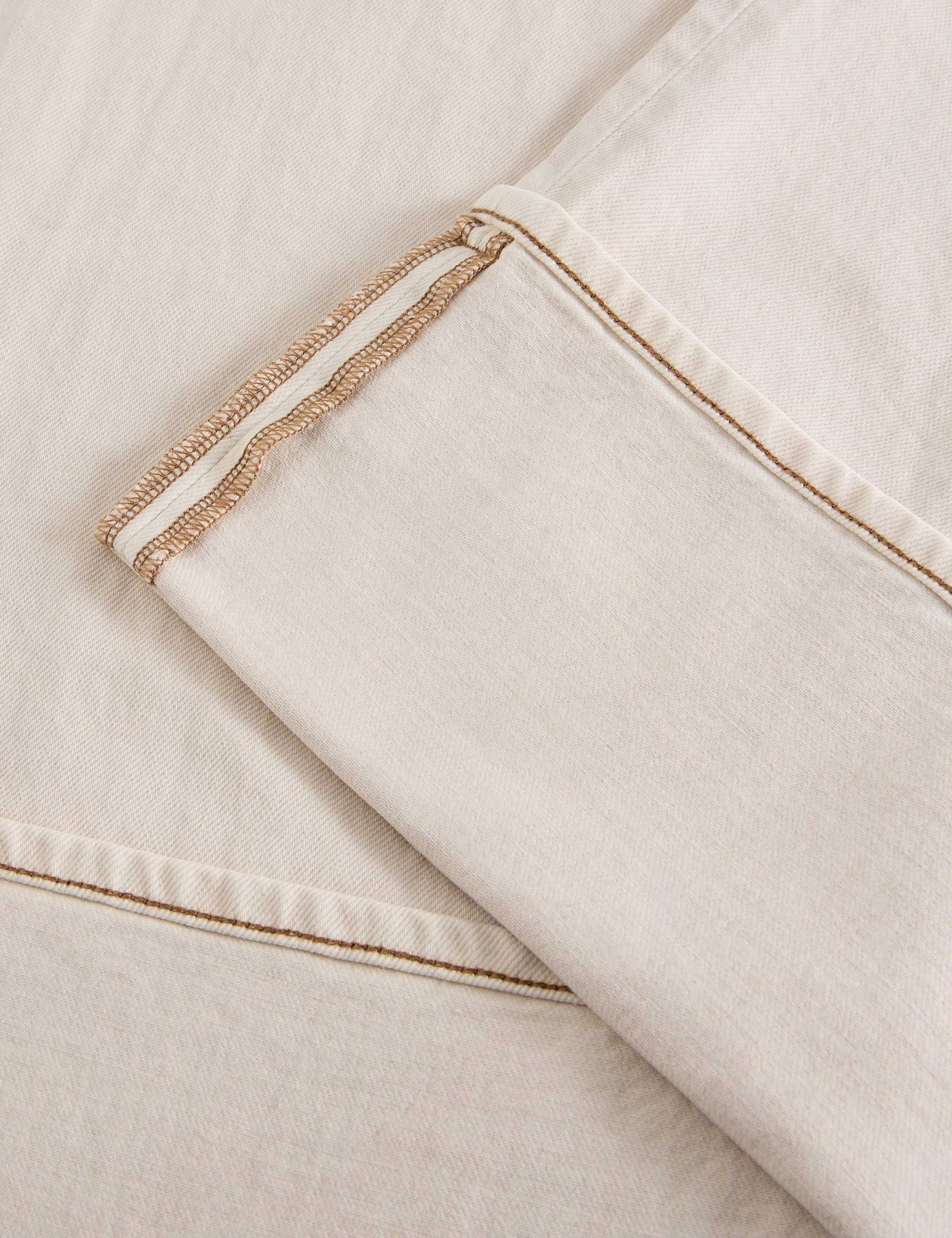 Straight Leg Turn Up Ankle Grazer Jeans 3 of 6