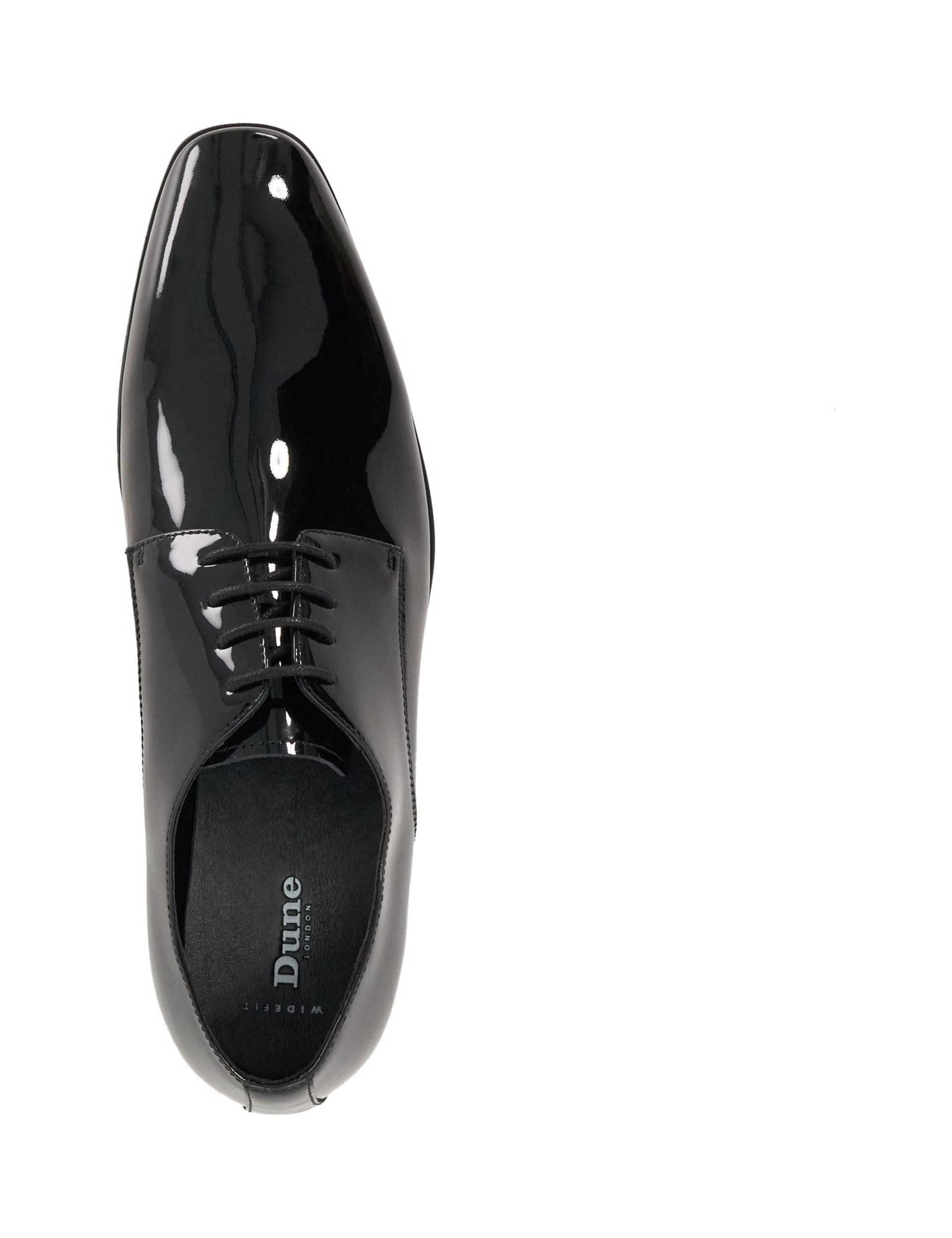 Wide Fit Patent Leather Oxford Shoes 2 of 5