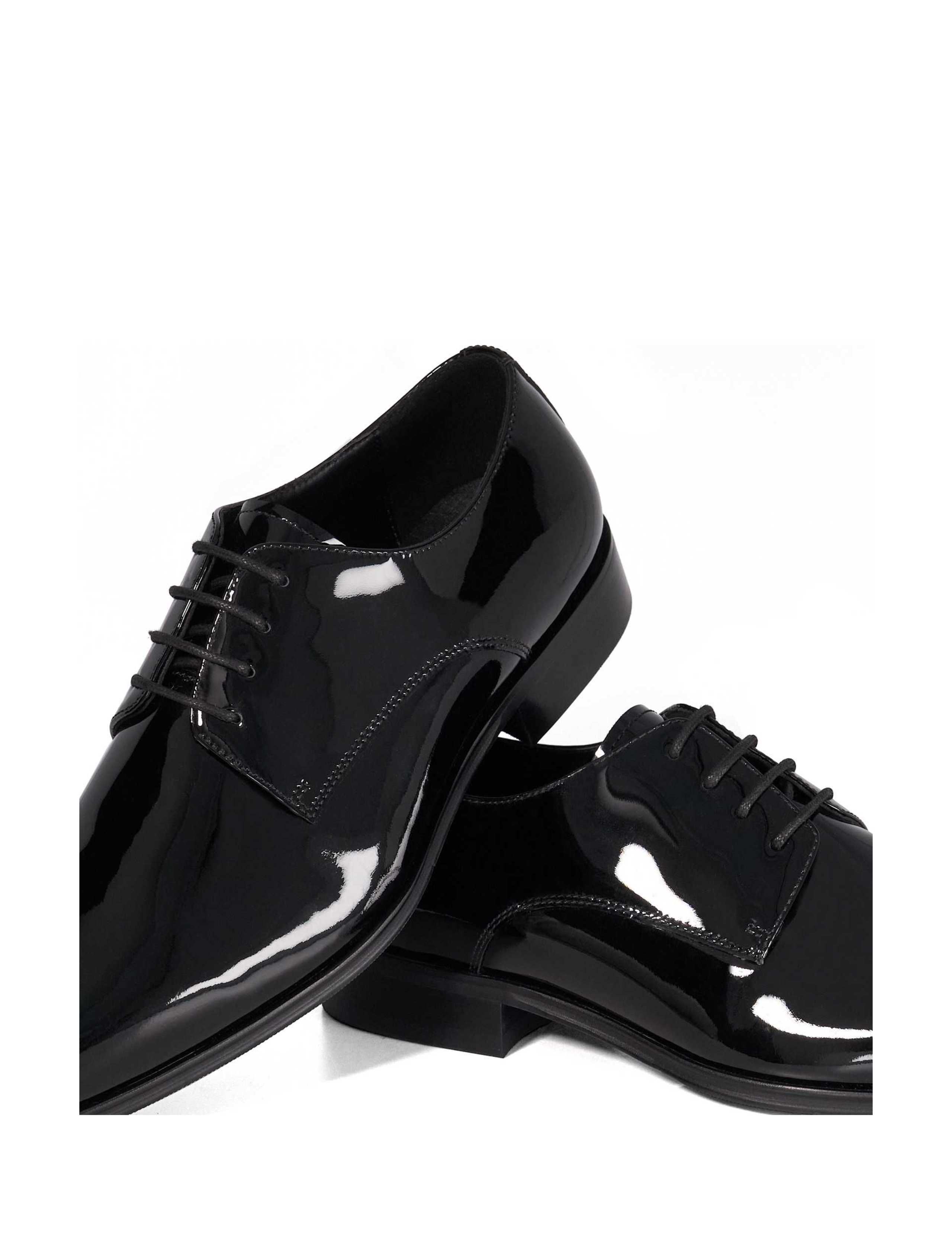 Wide Fit Patent Leather Oxford Shoes 5 of 5