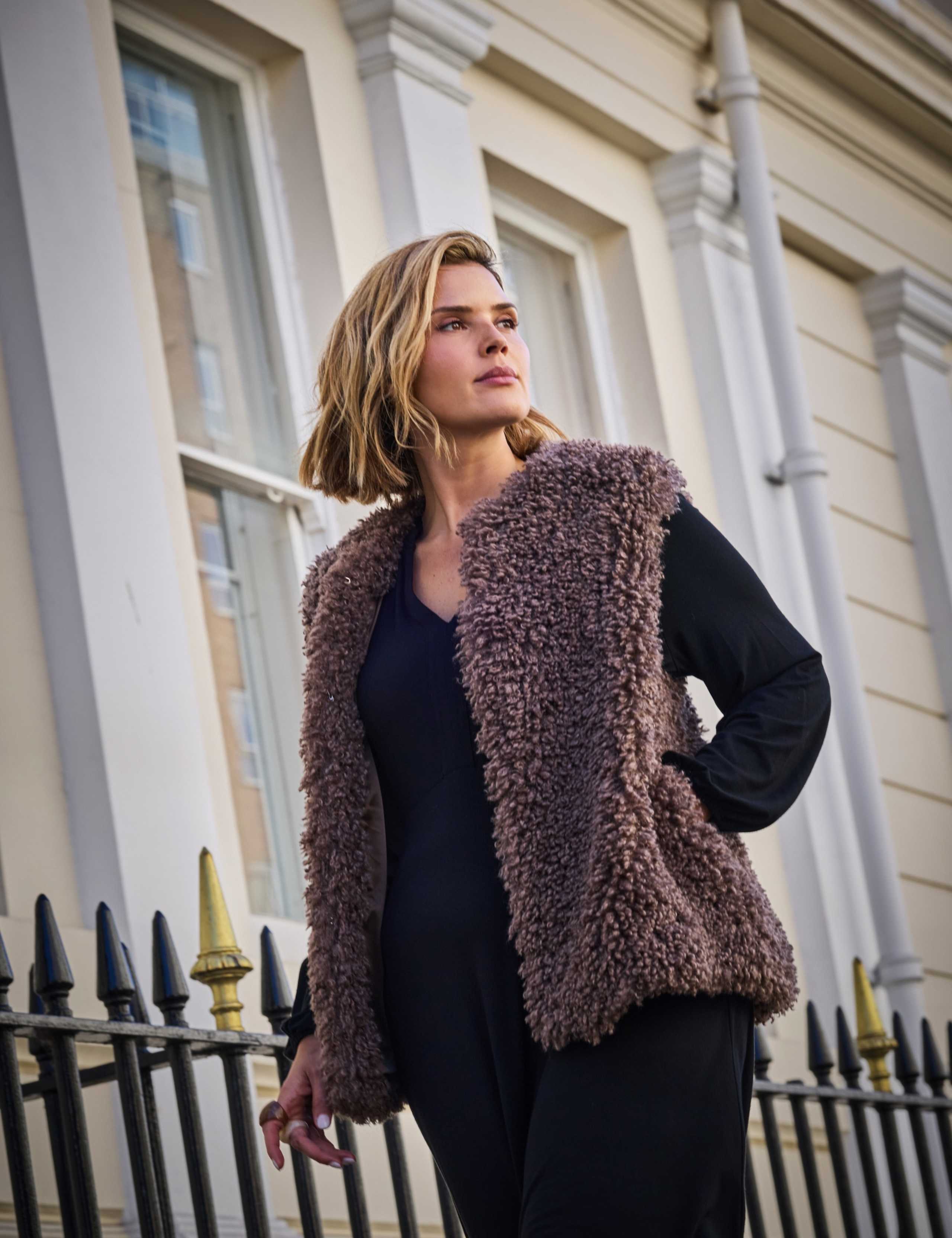 Faux Shearling Gilet 2 of 11