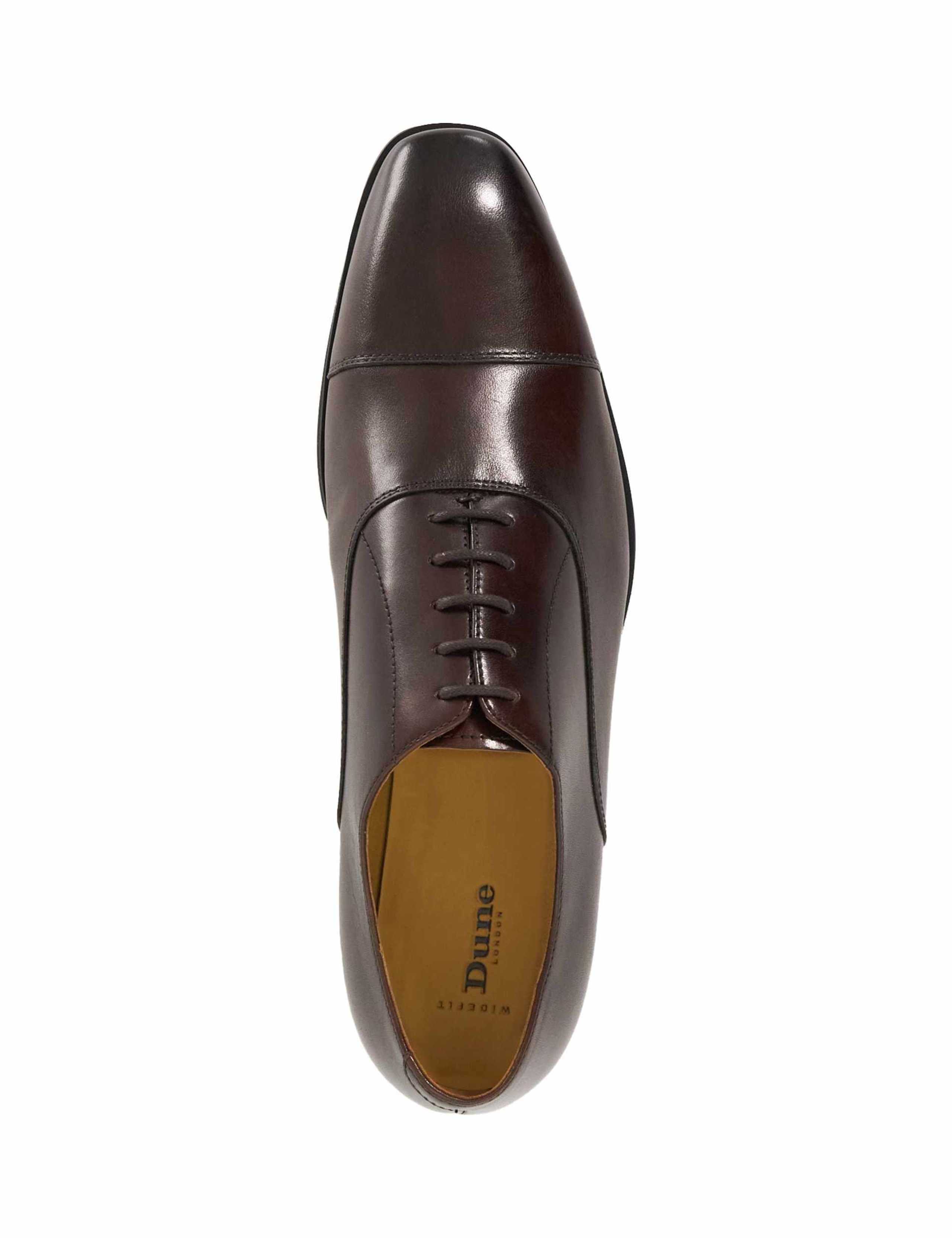 Wide Fit Leather Oxford Shoes 2 of 6