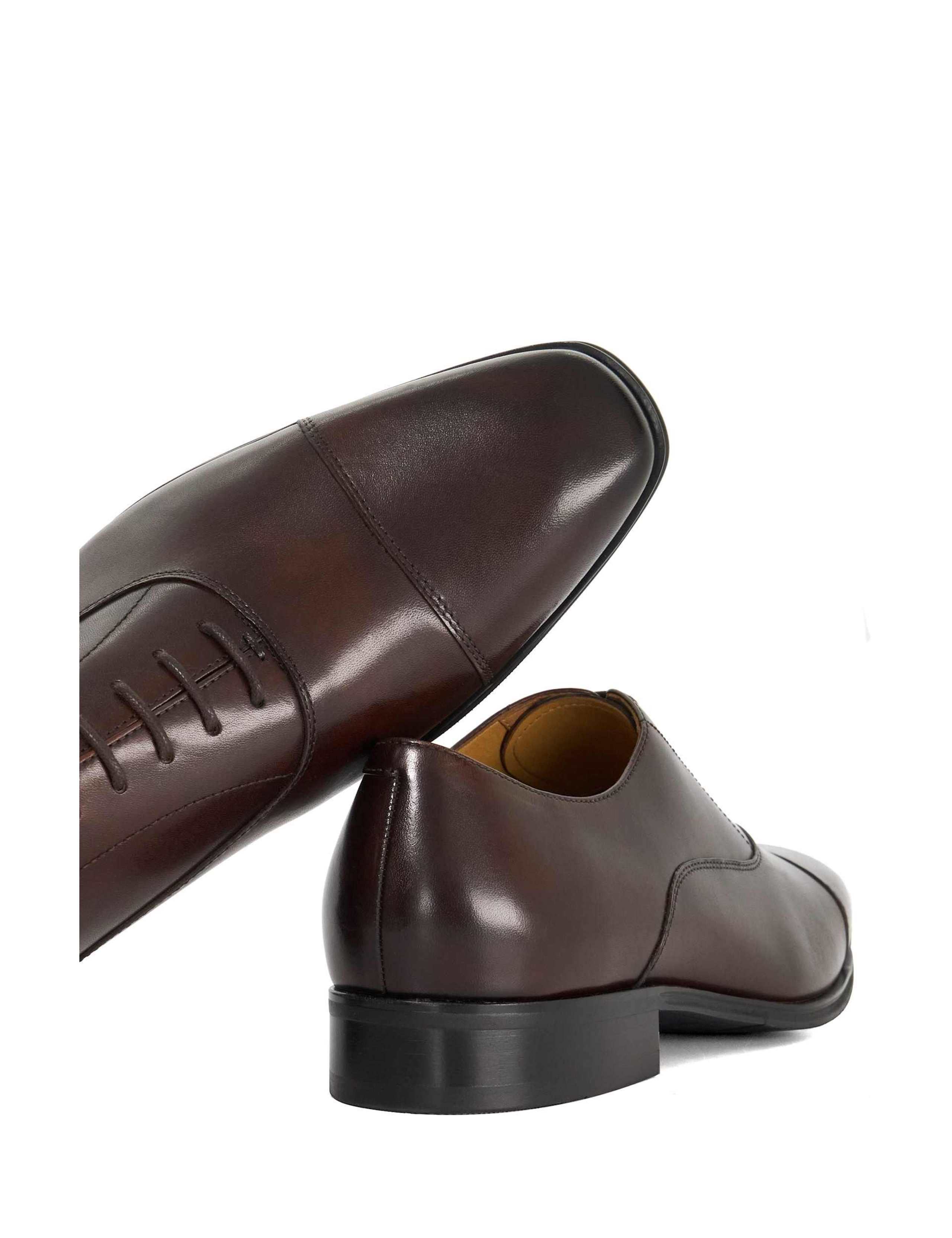Wide Fit Leather Oxford Shoes 6 of 6