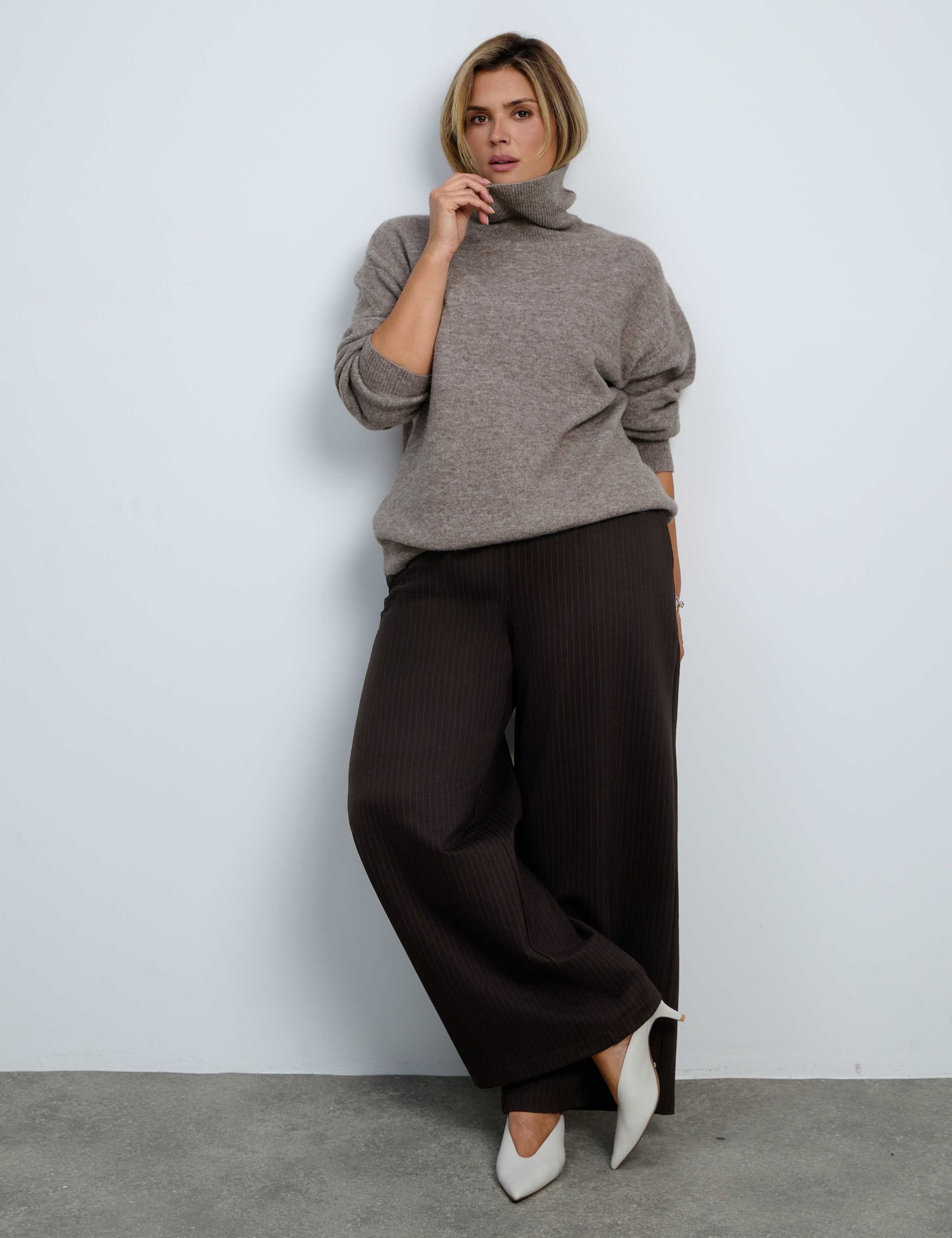 Wool Blend Roll Neck Jumper 2 of 5