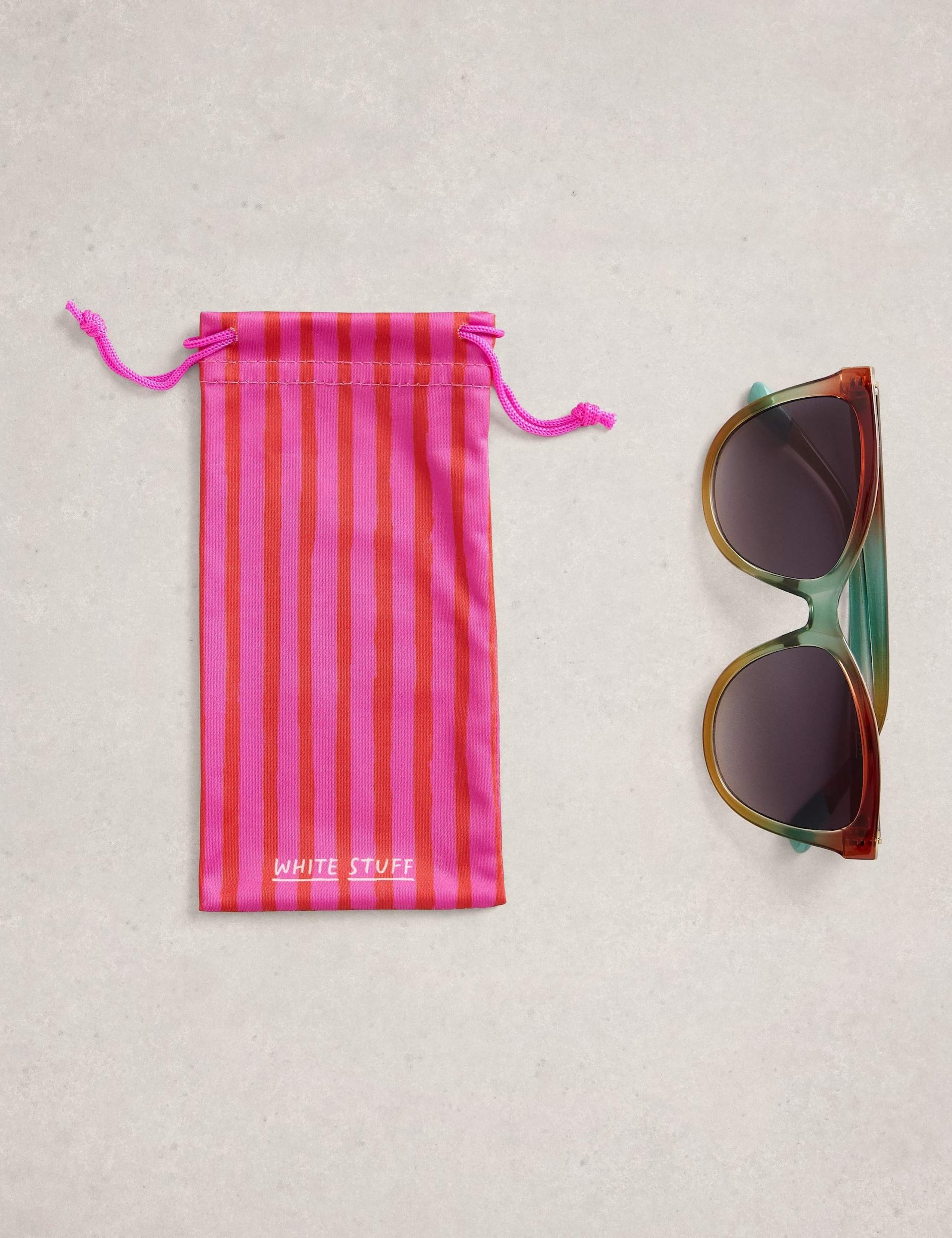 Round Cat Eye Sunglasses 2 of 4