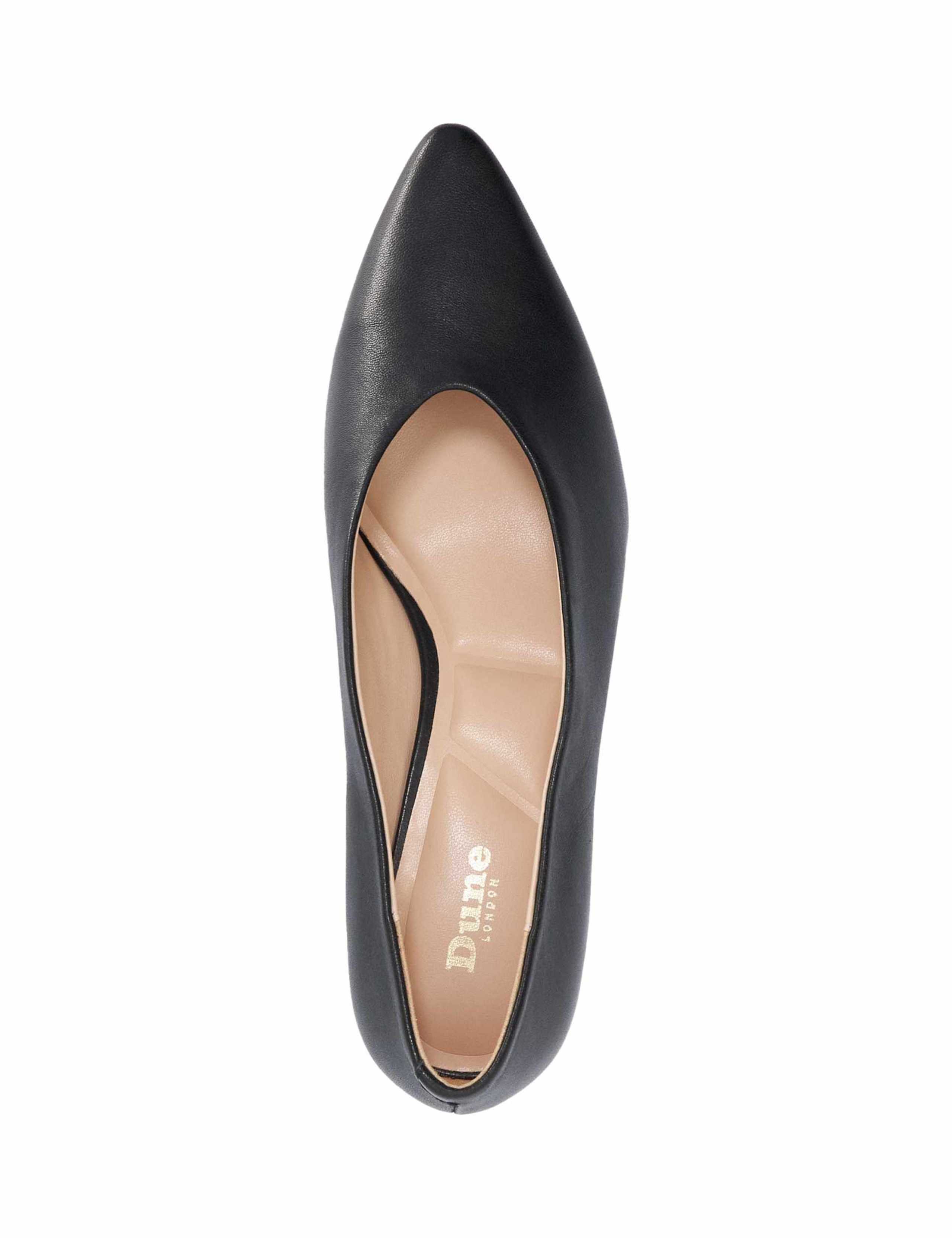Leather Kitten Heel Pointed Court Shoes 2 of 6
