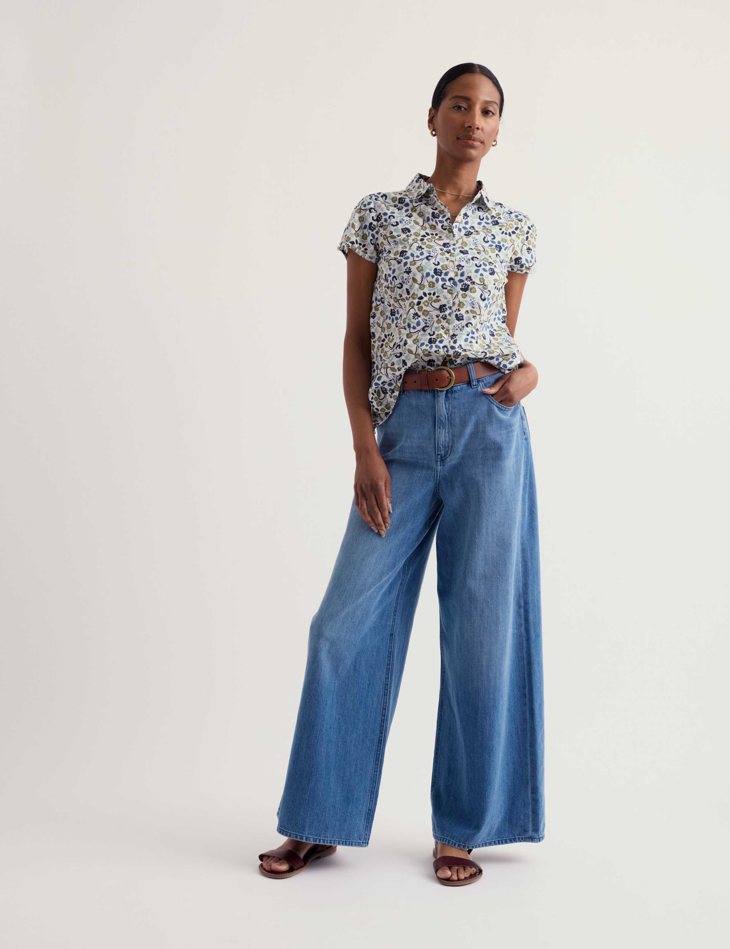 Pure Cotton Floral Shirt 2 of 4