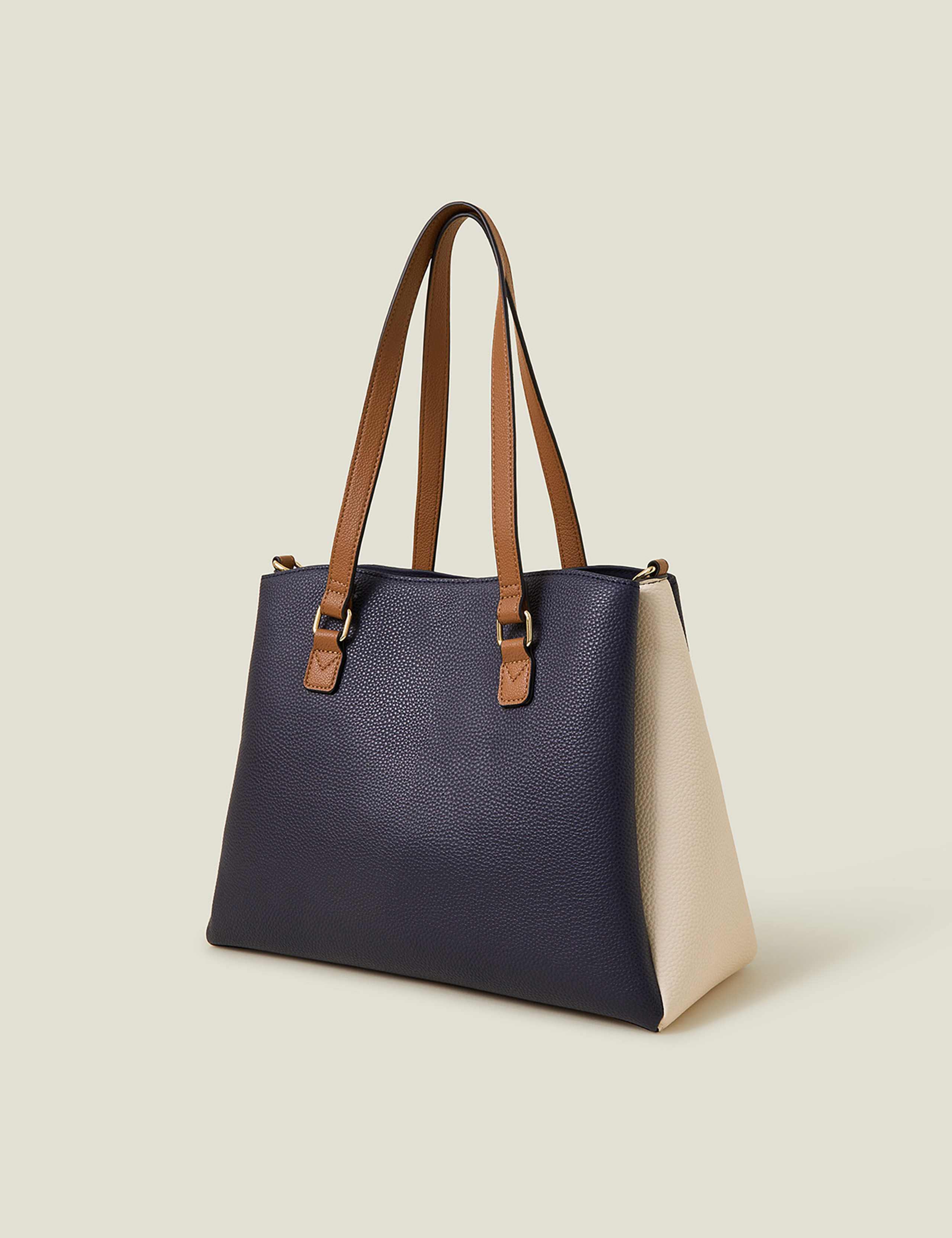 Faux Leather Shoulder Bag 2 of 4