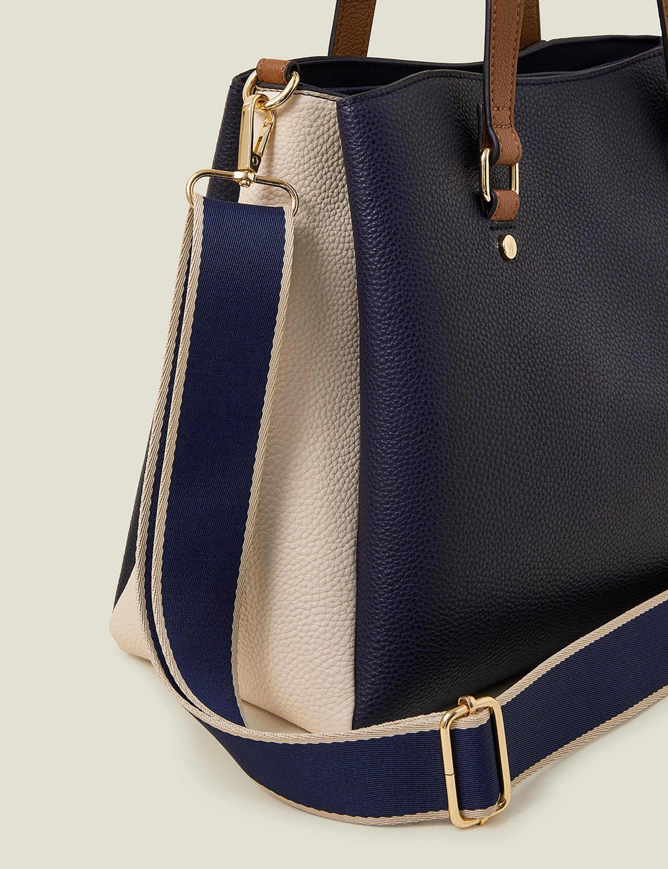 Faux Leather Shoulder Bag 3 of 4