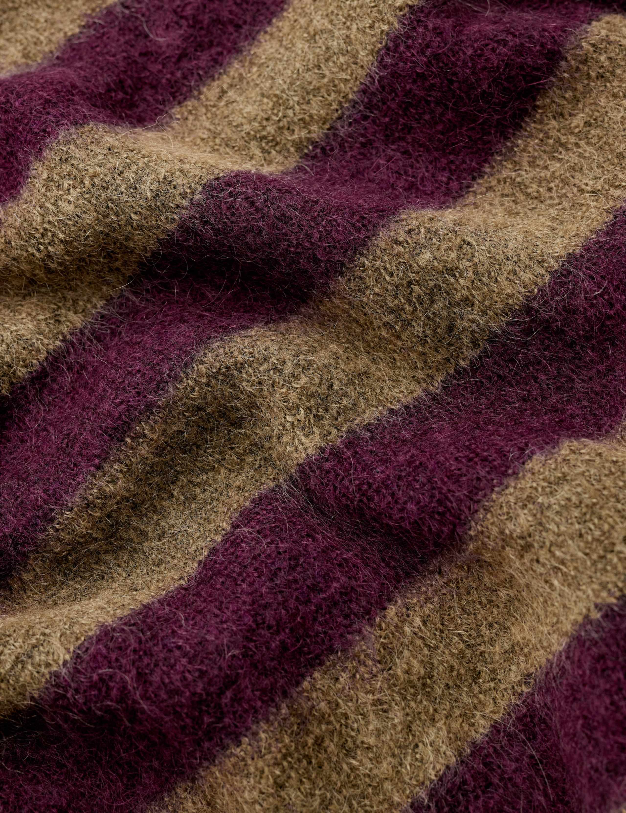 Striped Cardigan with Wool & Mohair 5 of 5
