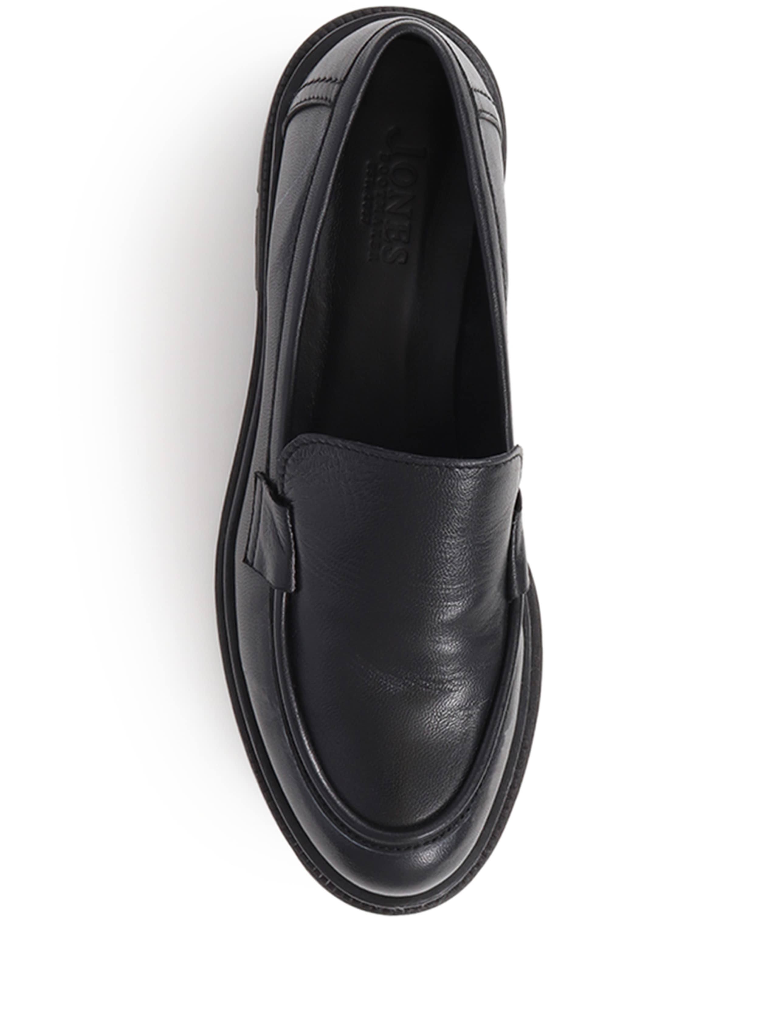 Leather Chunky Slip On Loafers 5 of 7