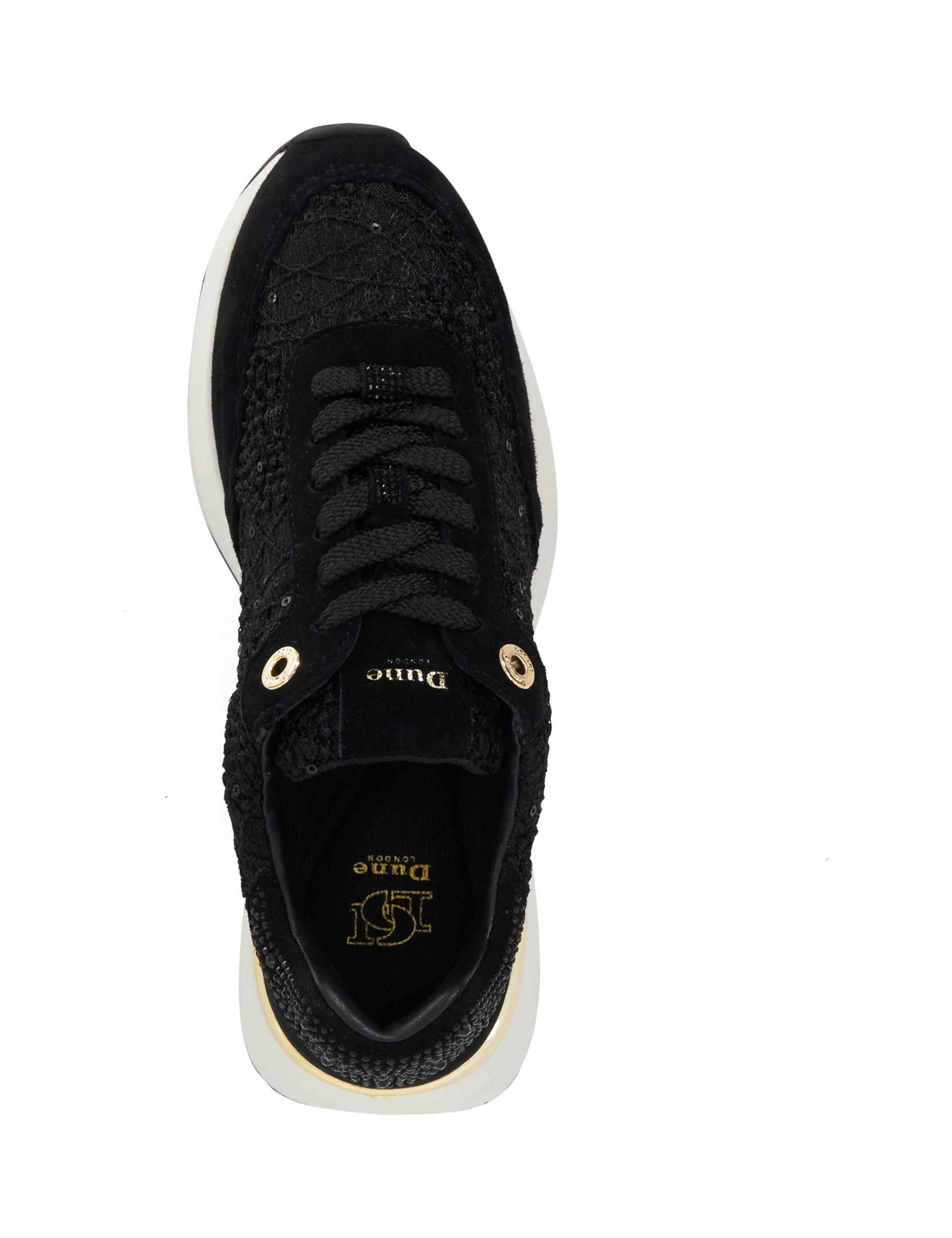Lace Up Sequin Trainers 2 of 5