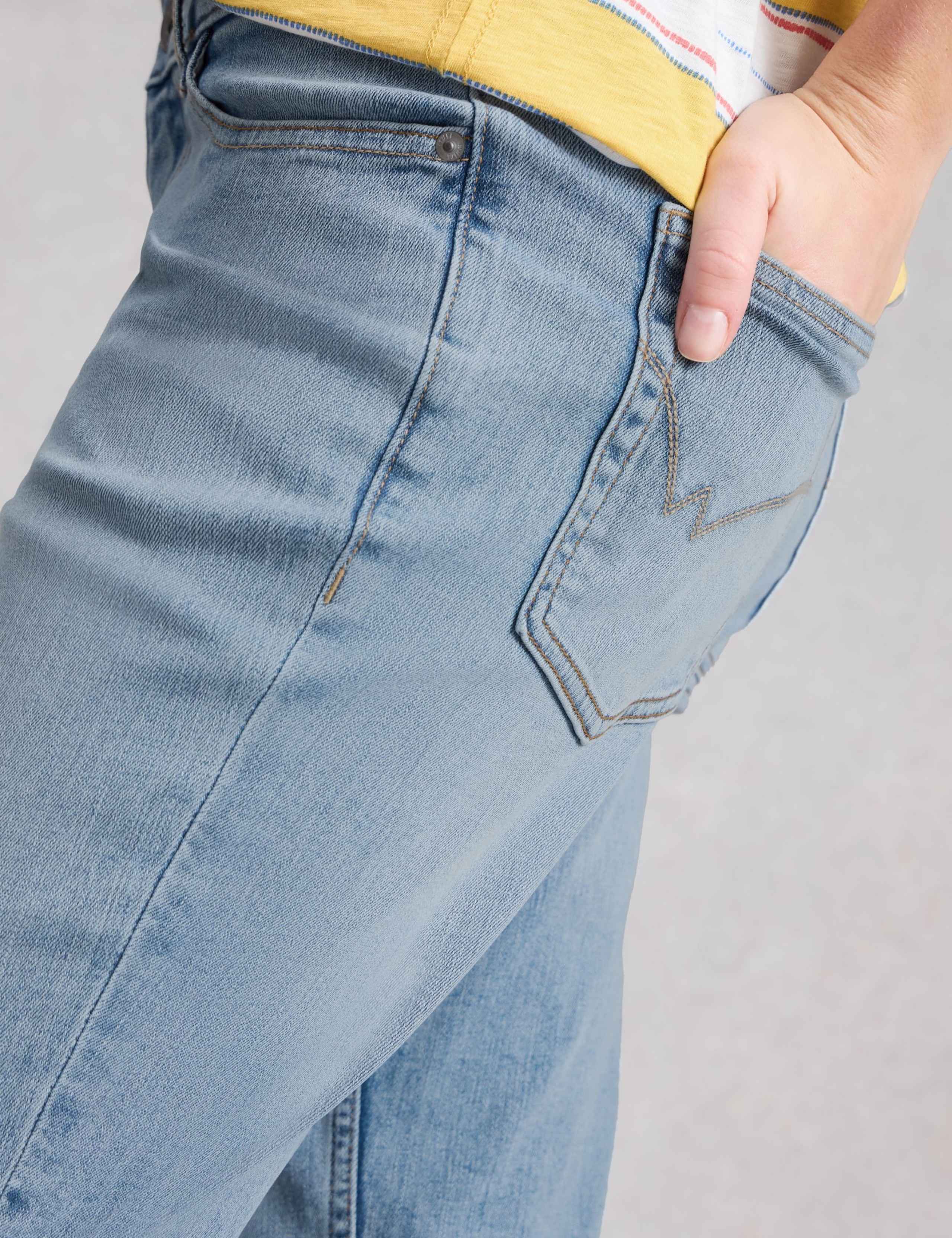 Mid Rise Straight Leg Jeans 4 of 6