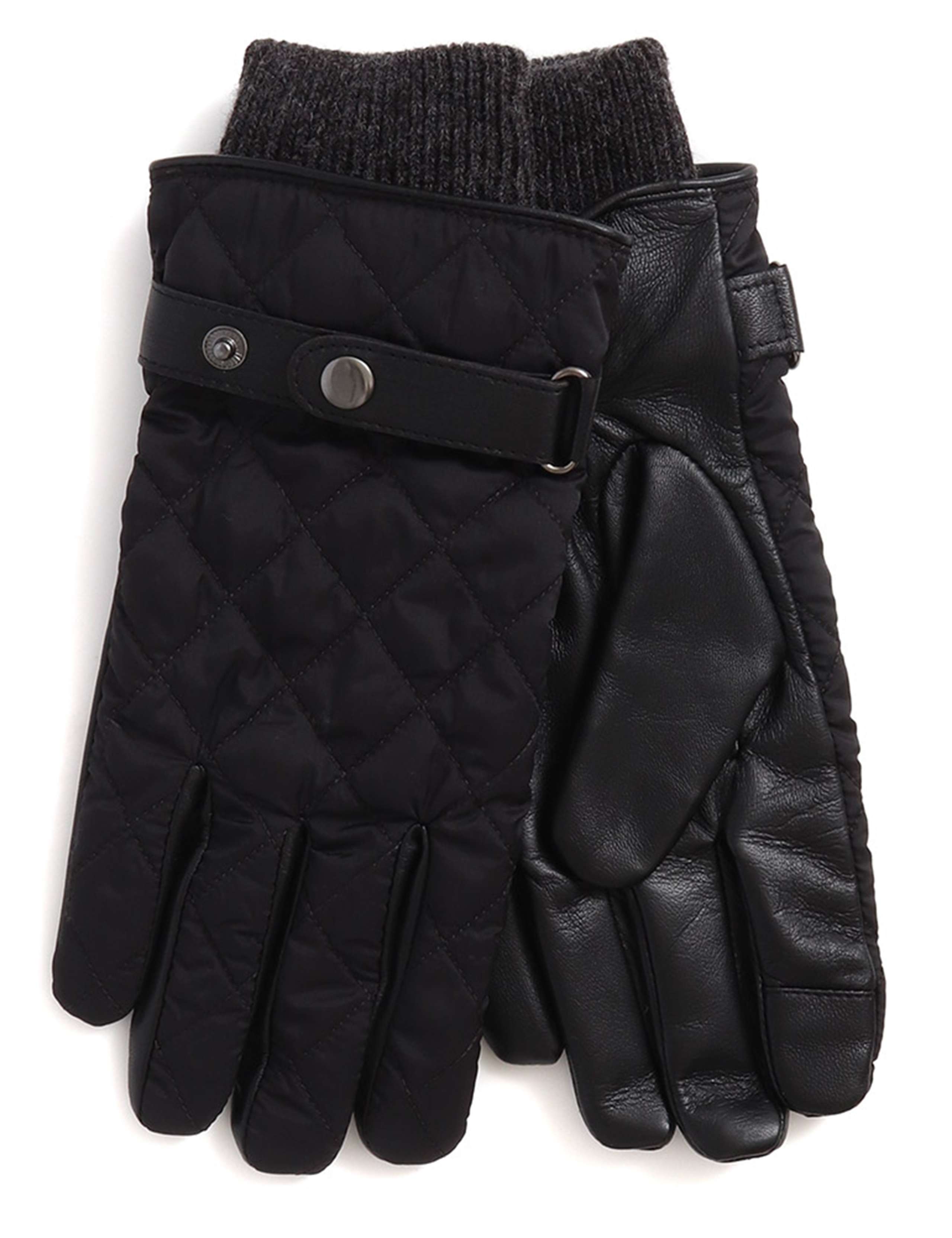 Leather Quilted Gloves 2 of 2