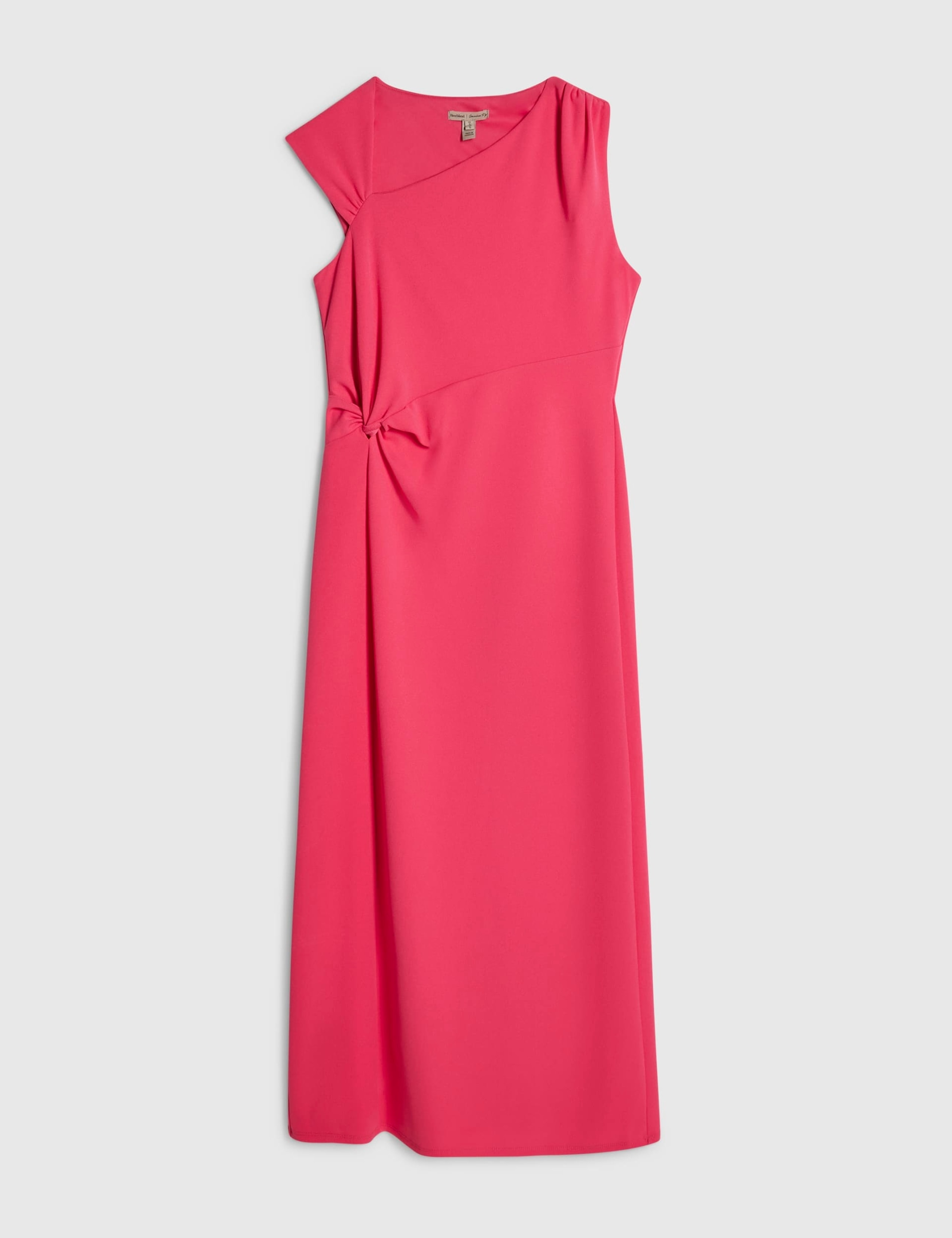 Tie Side Midi Column Dress 4 of 6
