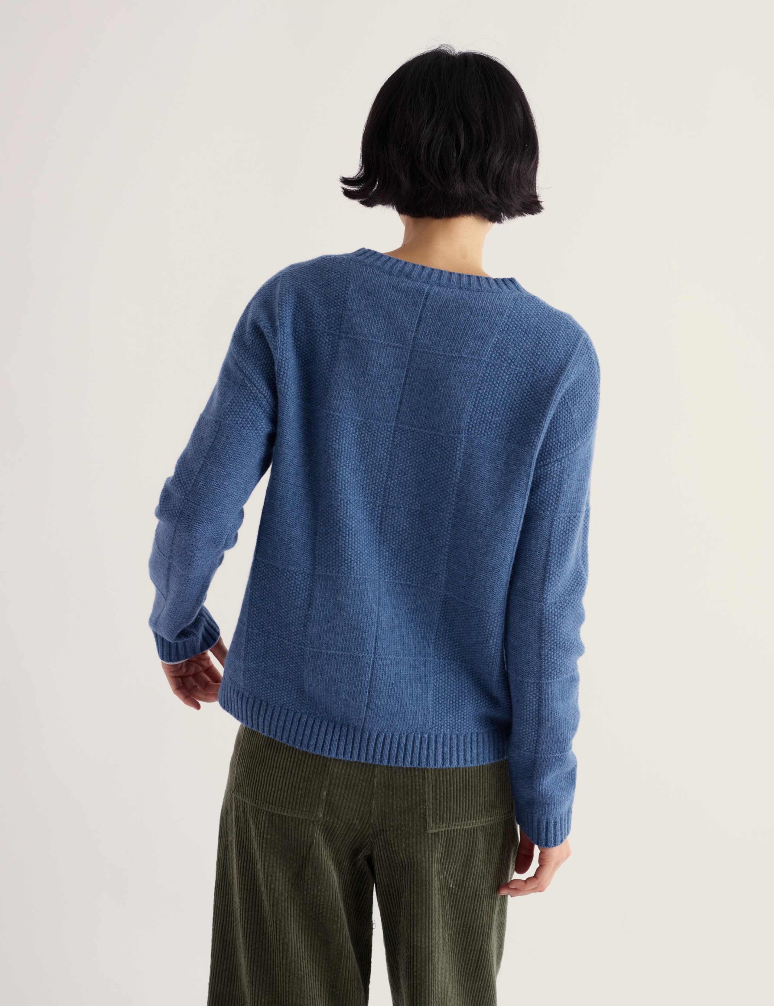 Merino Wool Rich Textured Jumper 4 of 5