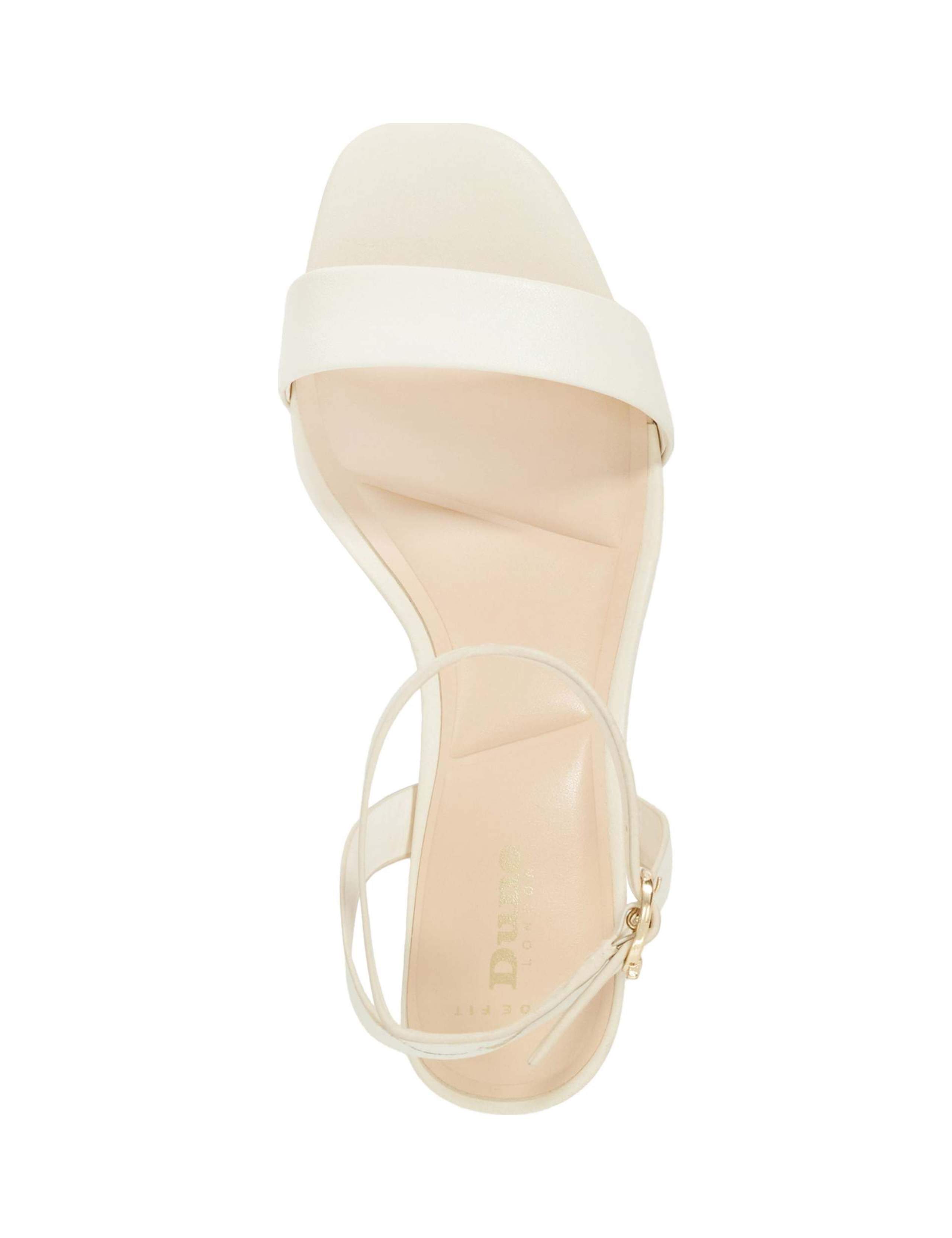 Wide Fit Leather Block Heel Sandals 2 of 5