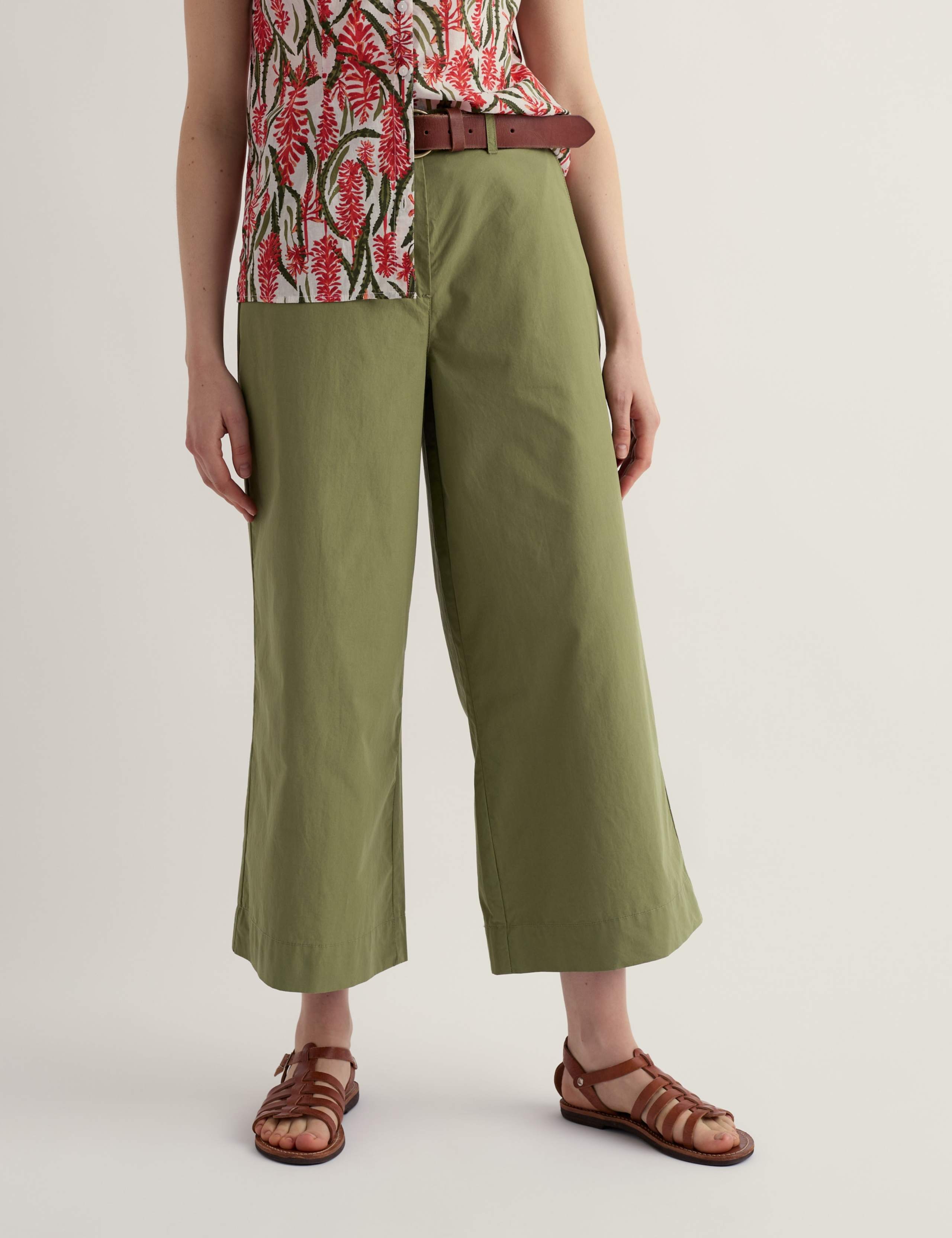 Pure Cotton Wide Leg Culottes 3 of 5