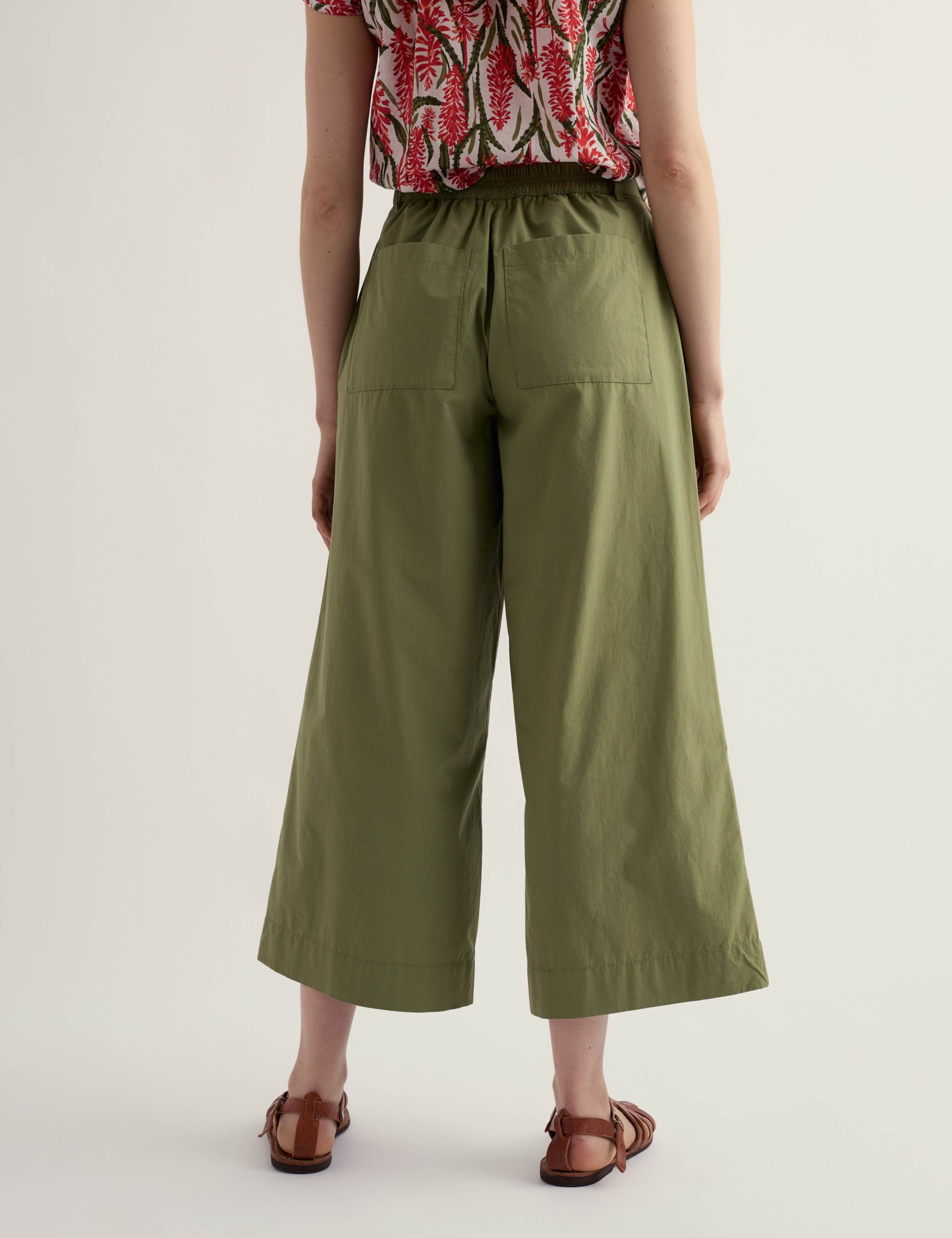 Pure Cotton Wide Leg Culottes 4 of 5