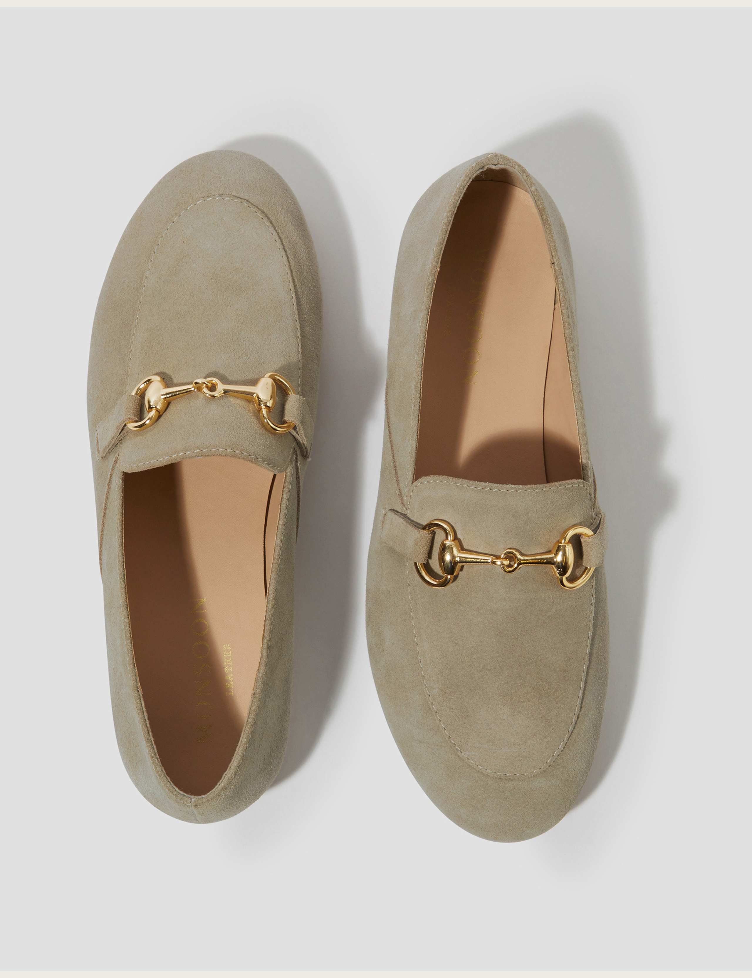 Suede Bar Loafers 2 of 3