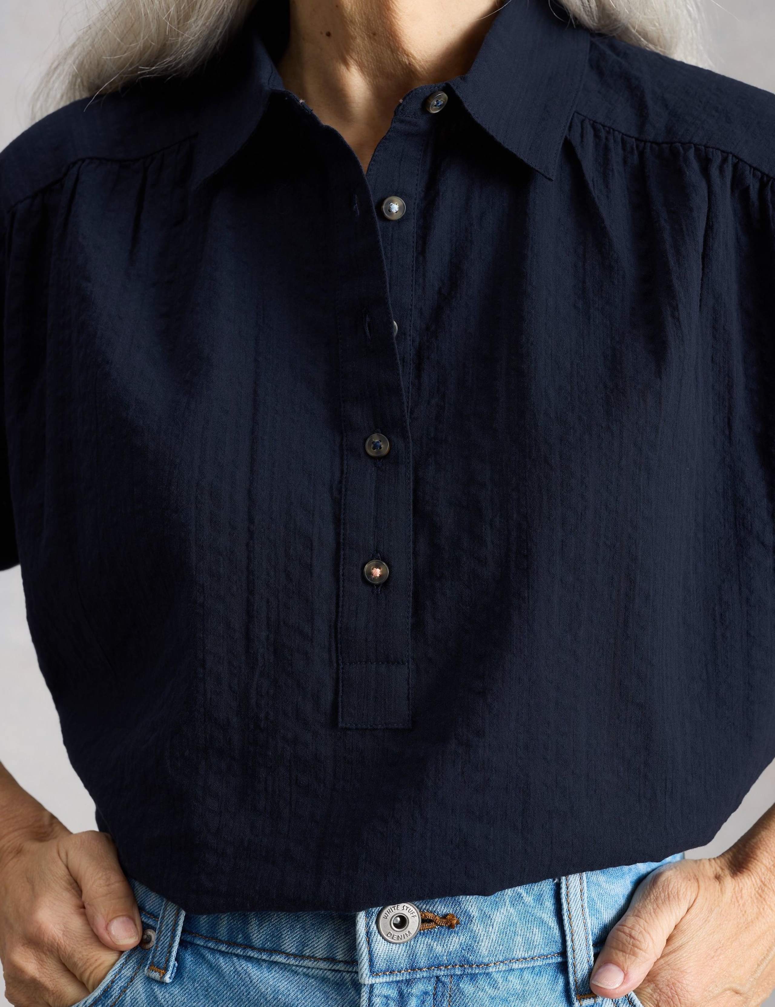 Pure Cotton Collared Shirt 5 of 6