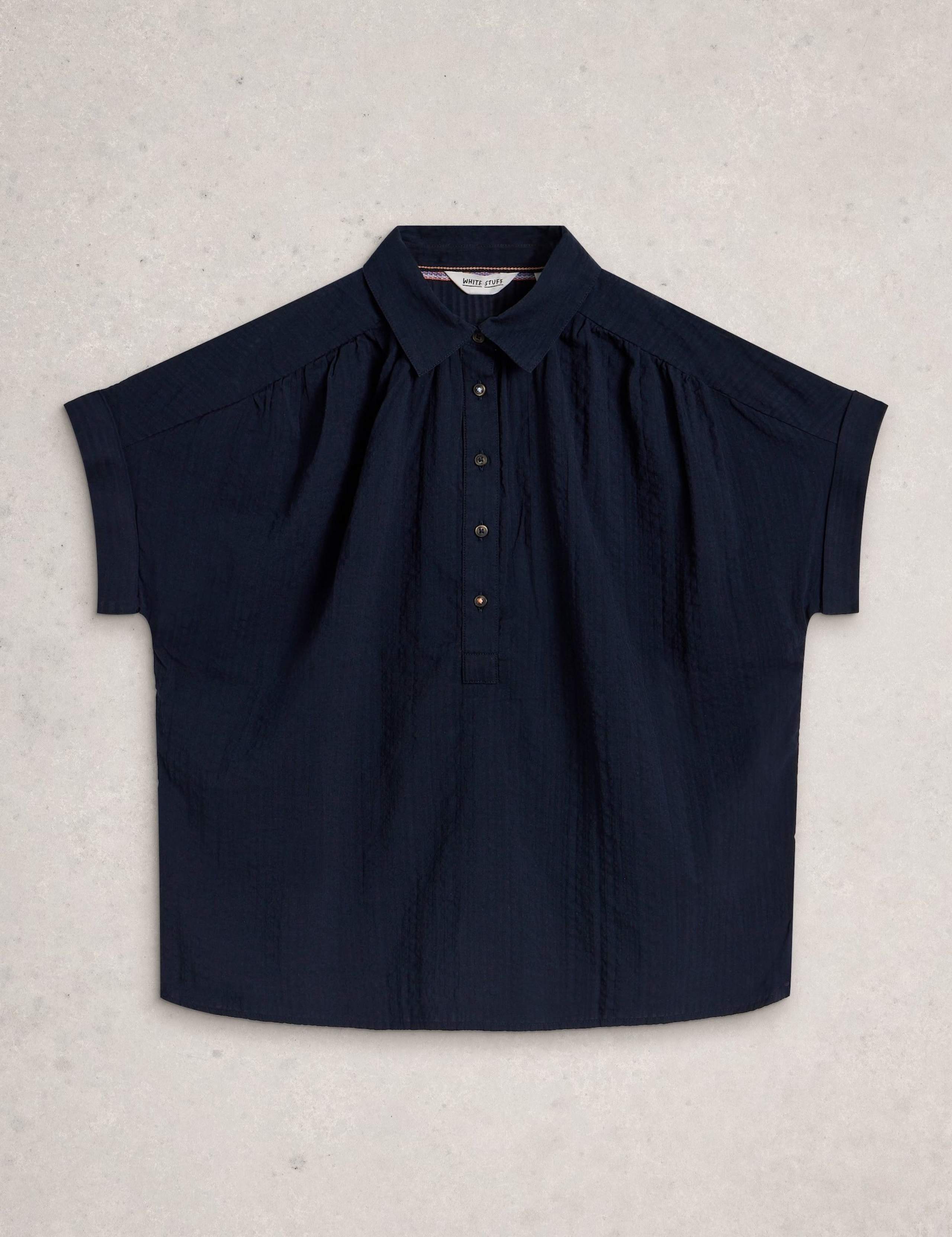 Pure Cotton Collared Shirt 2 of 6