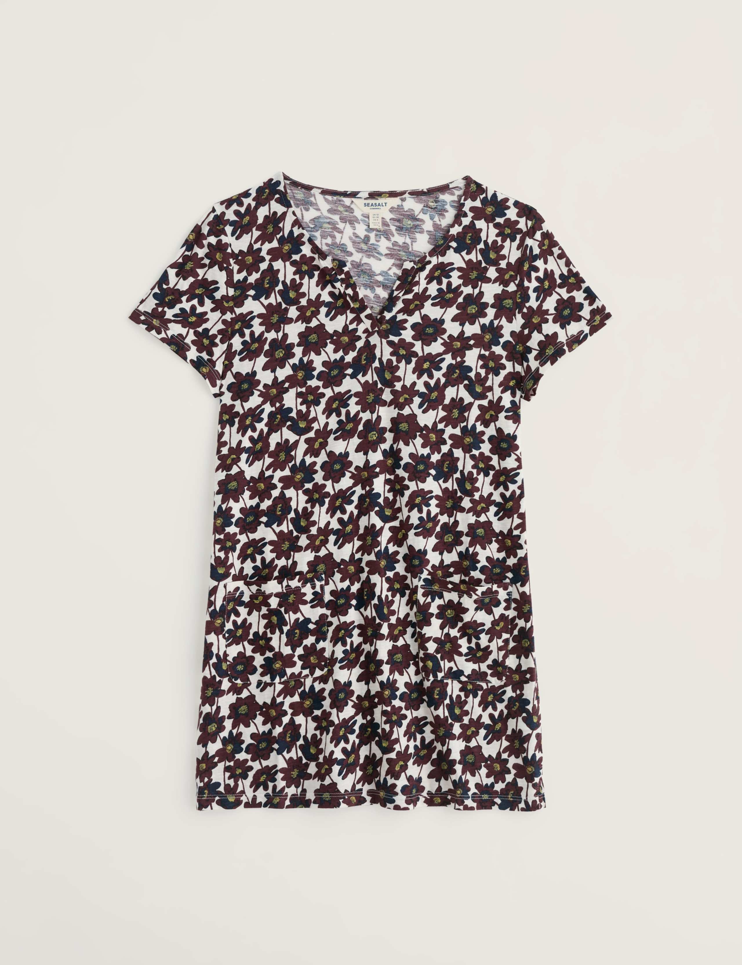 Pure Cotton Floral Tunic 2 of 5