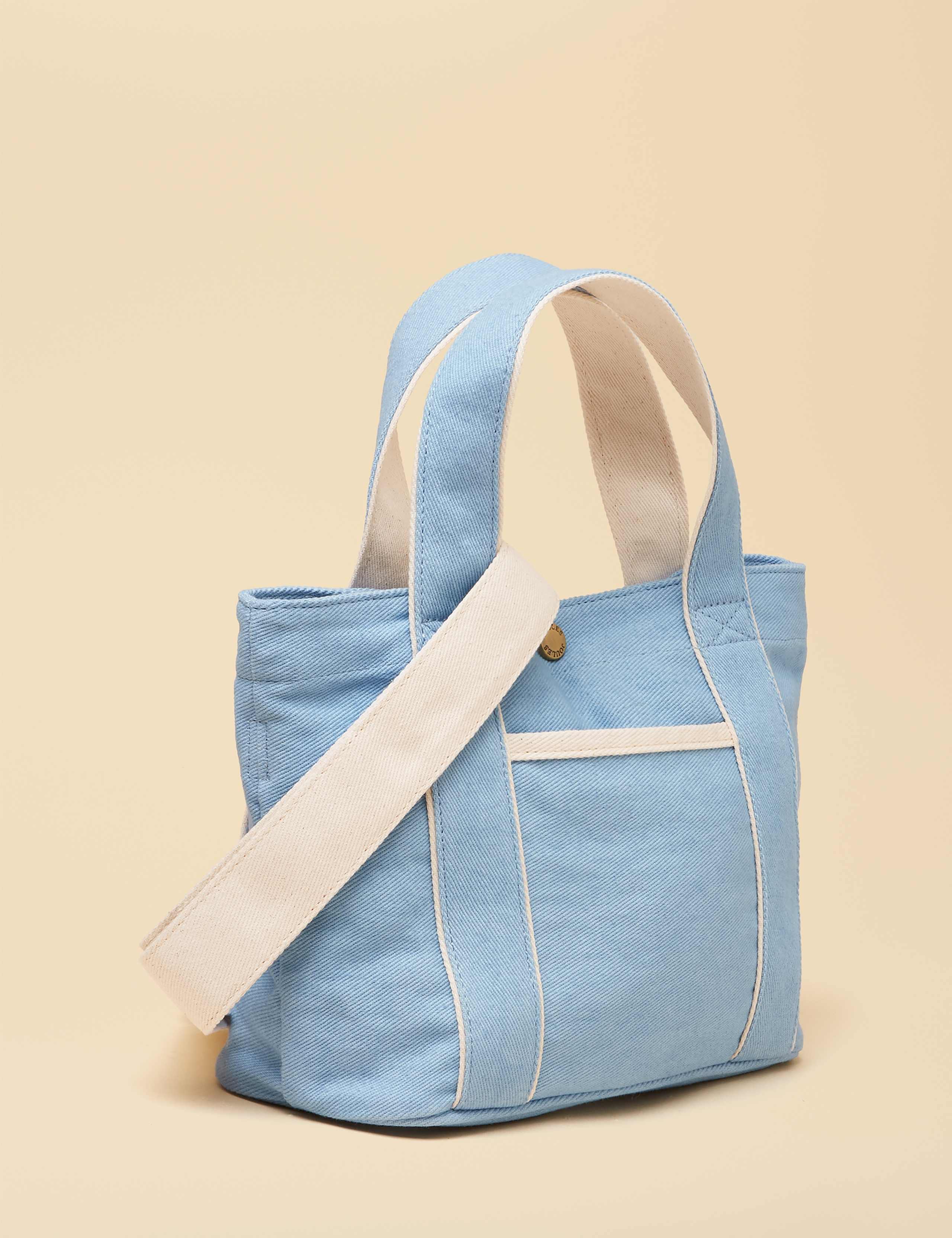 Cotton Rich Mini Cross Body Tote Bag 9 of 9