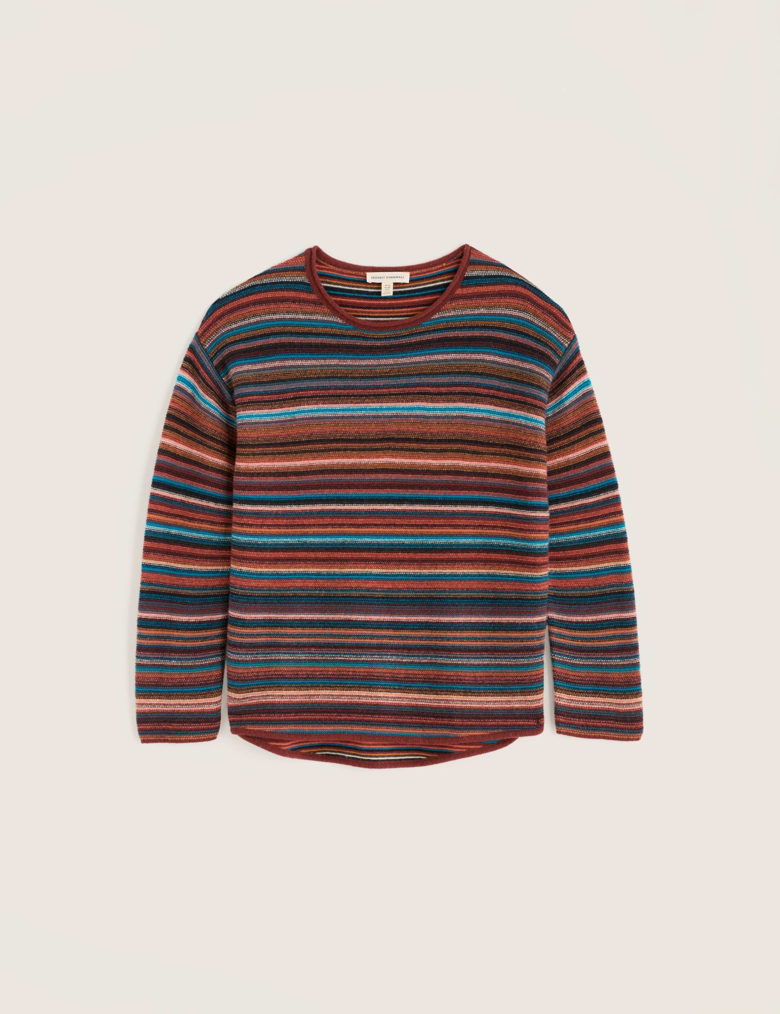 Merino Wool Rich Striped Jumper 2 of 5