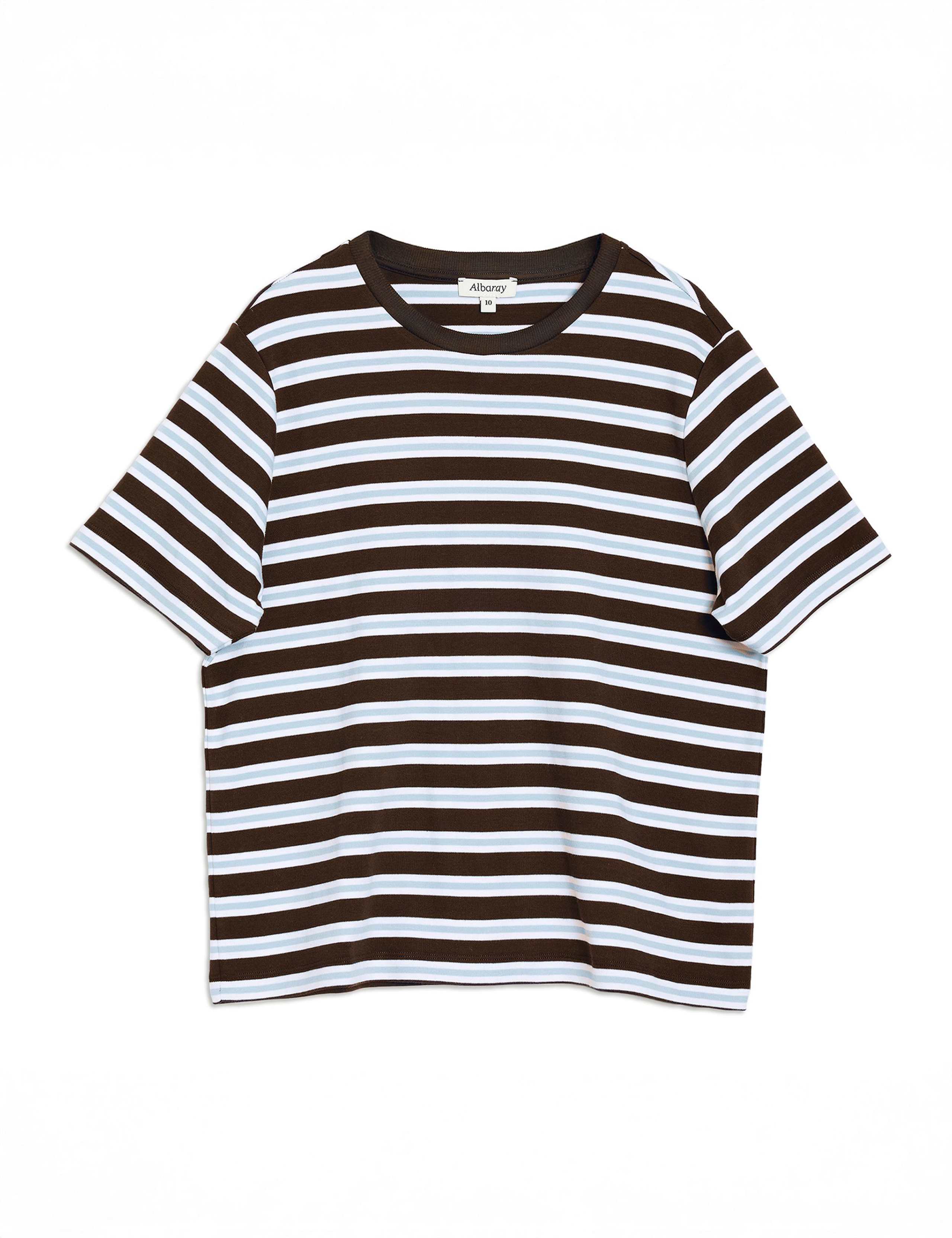 Pure Cotton Striped T-Shirt 2 of 4