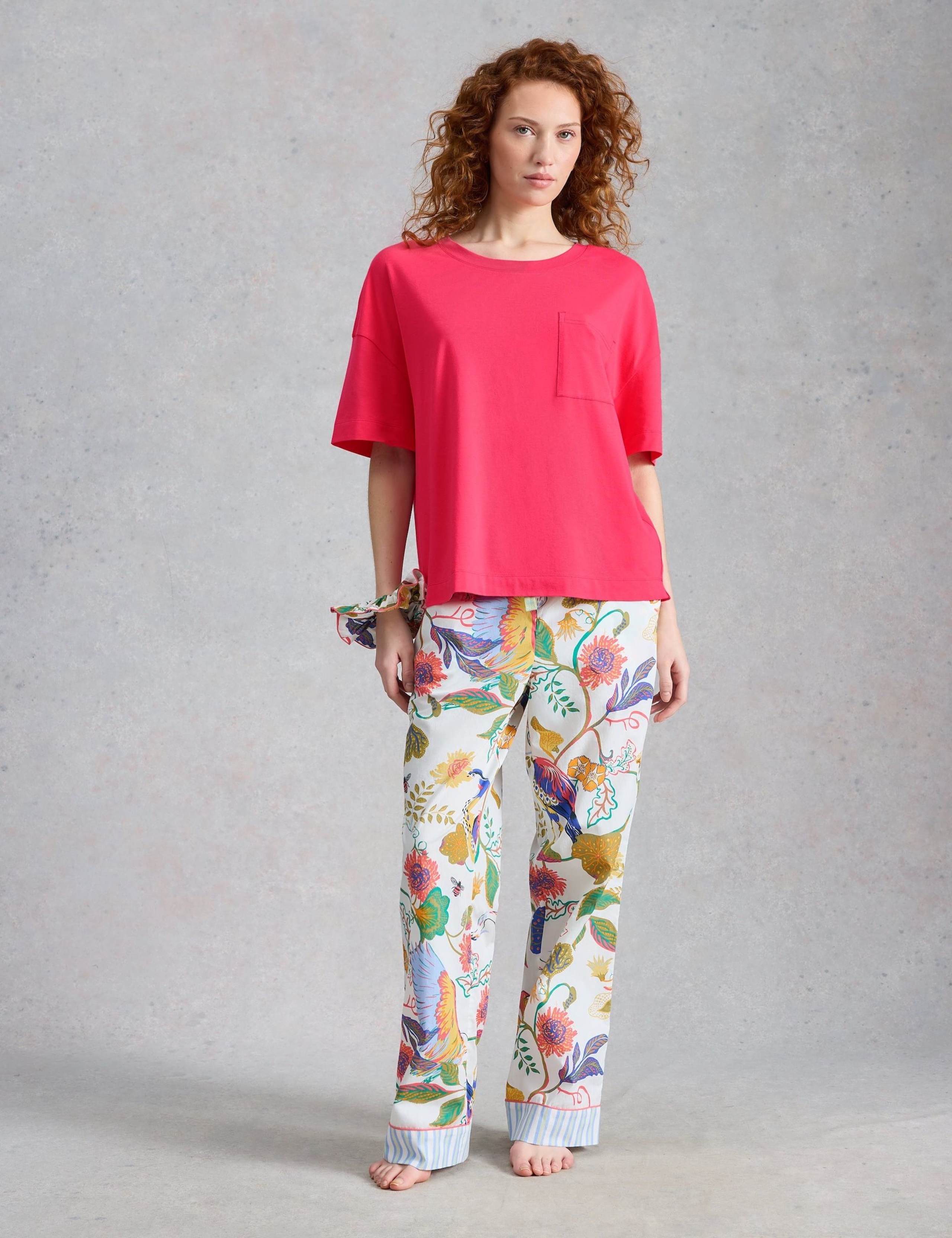 Cotton Modal Embroidered Pyjama Top 4 of 6