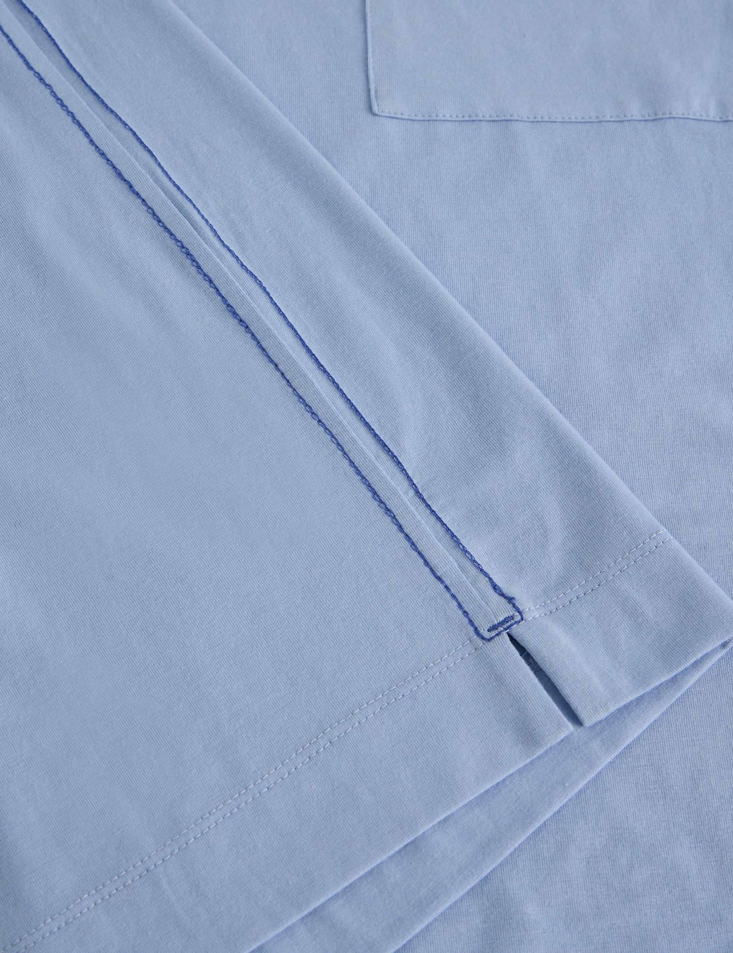 Cotton Modal Embroidered Pyjama Top 4 of 6