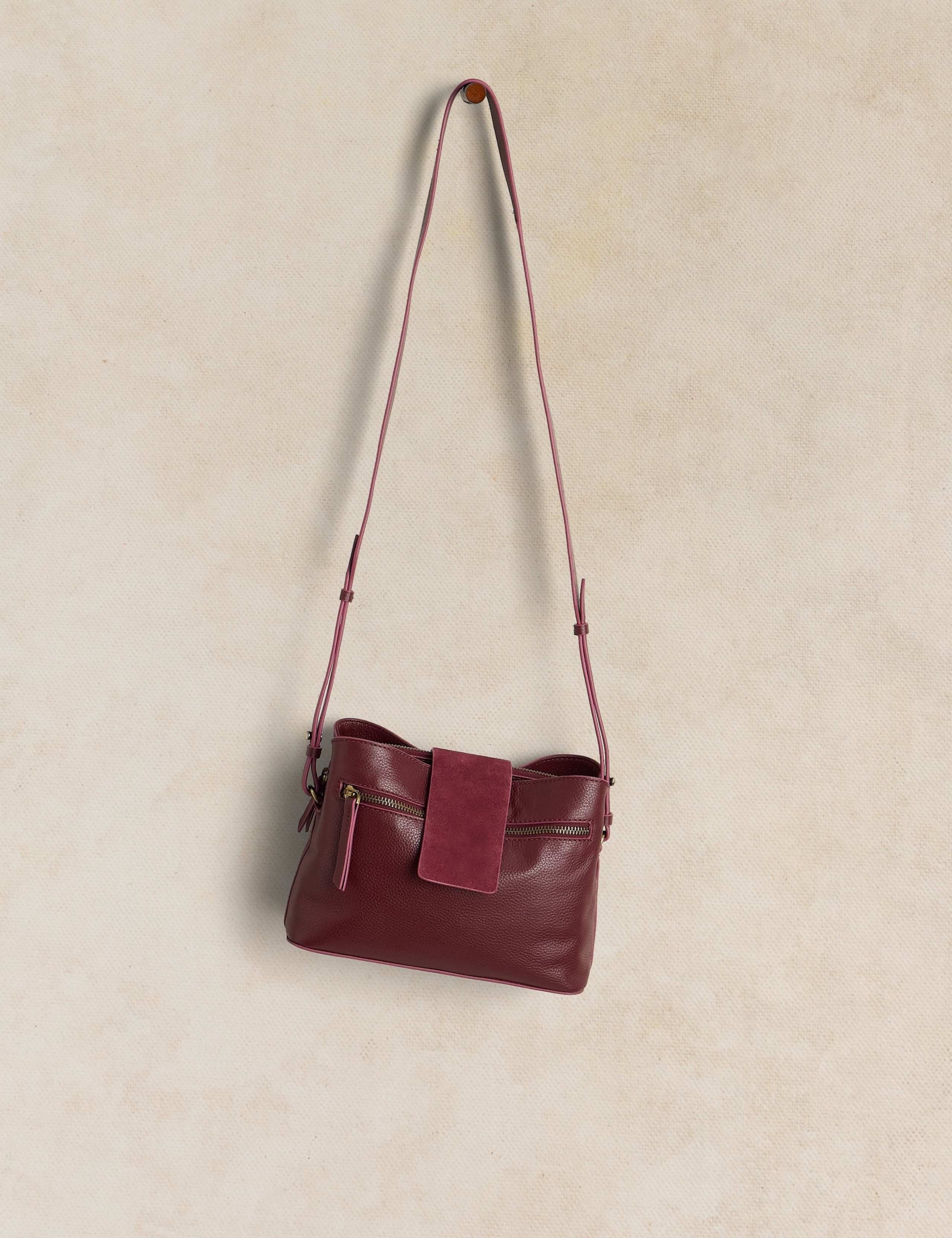 Leather Cross Body Bag 2 of 4
