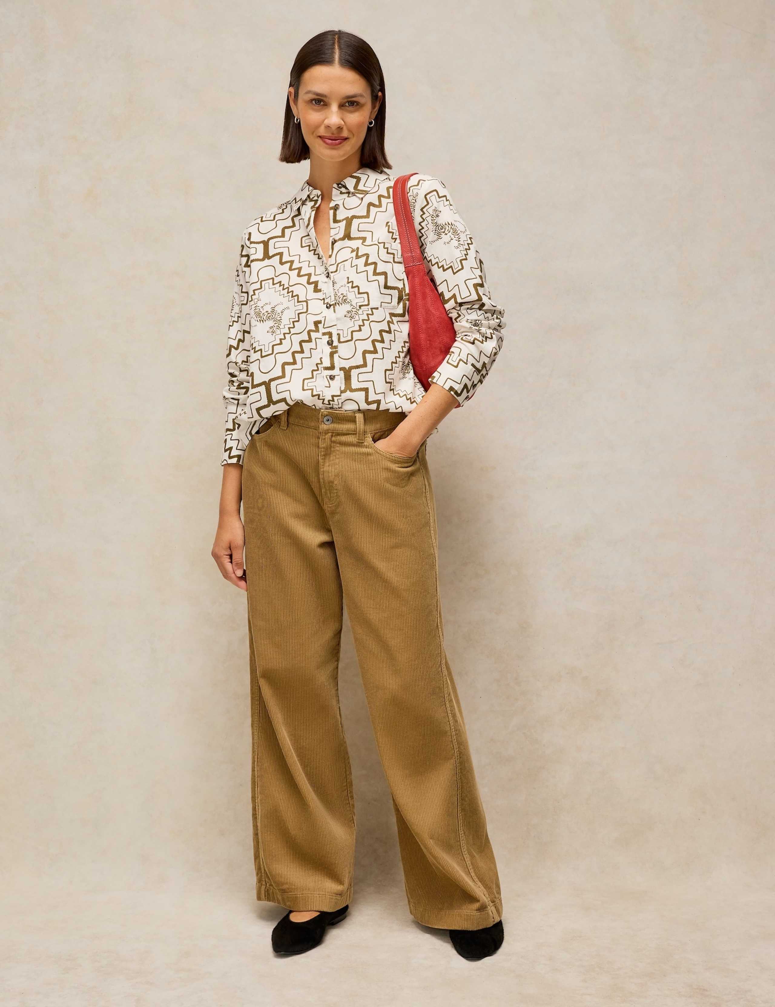 Pure Cotton Embroidery Print Shirt 3 of 6