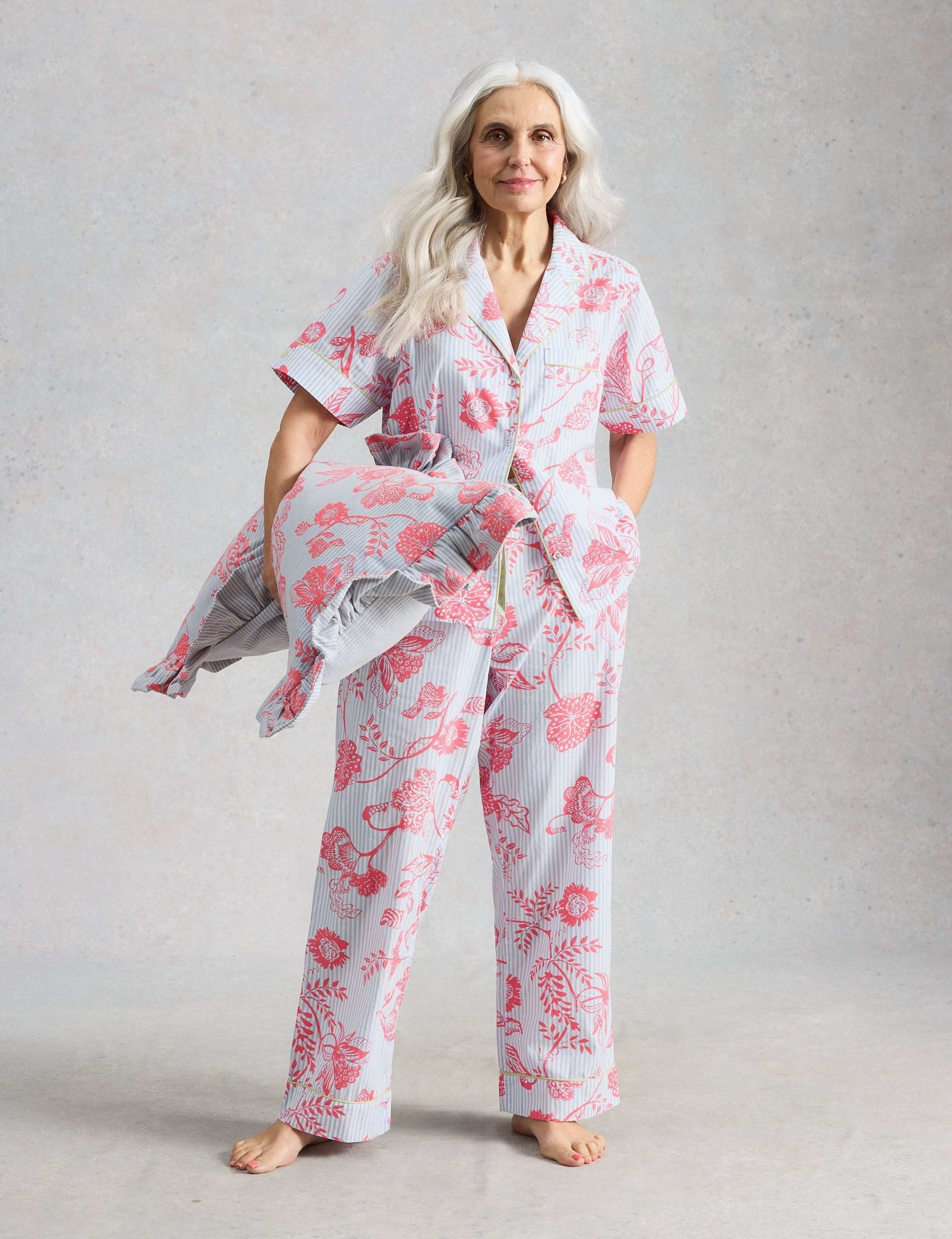 Pure Cotton Printed Pyjama Bottoms 4 of 6