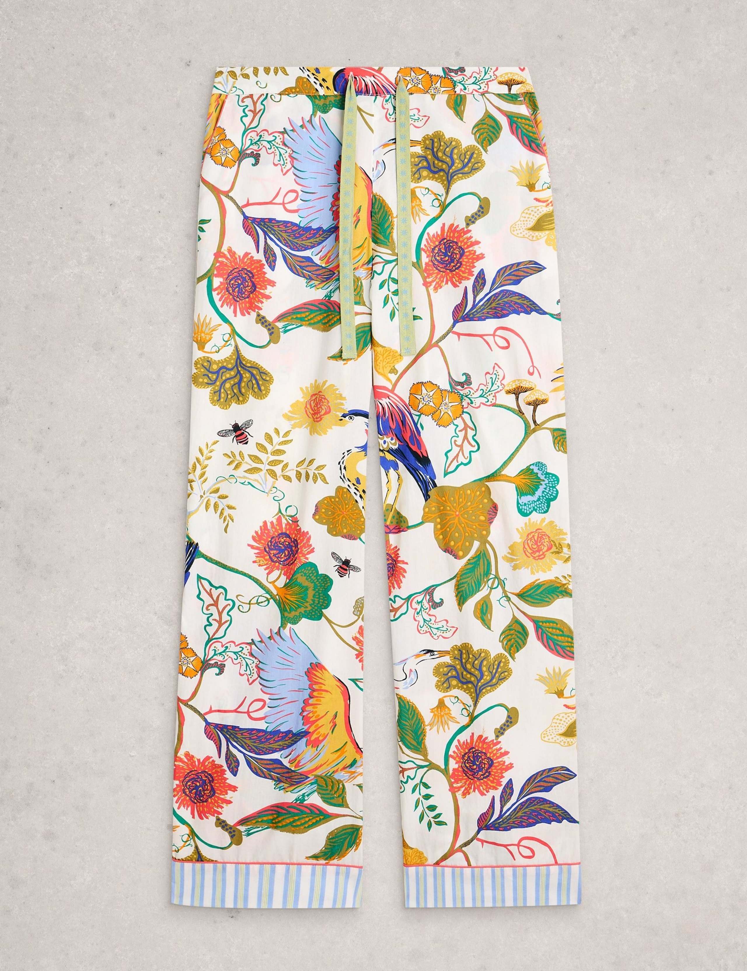 Pure Cotton Printed Pyjama Bottoms 2 of 6