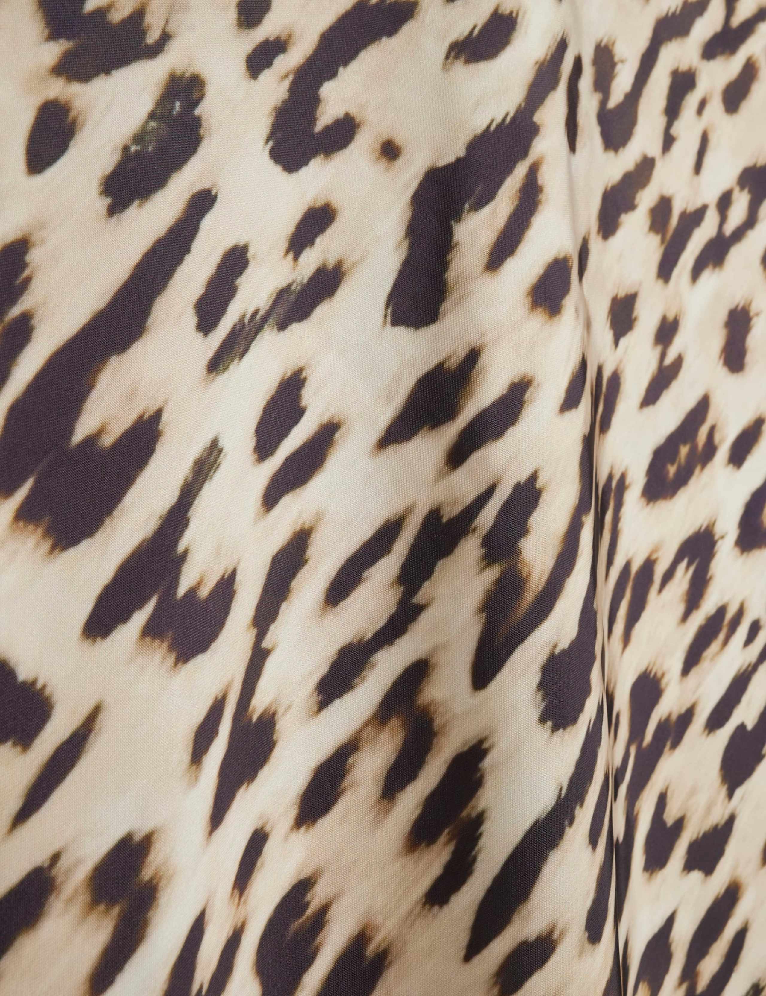 Leopard Print Belted Midaxi Column Dress 6 of 6